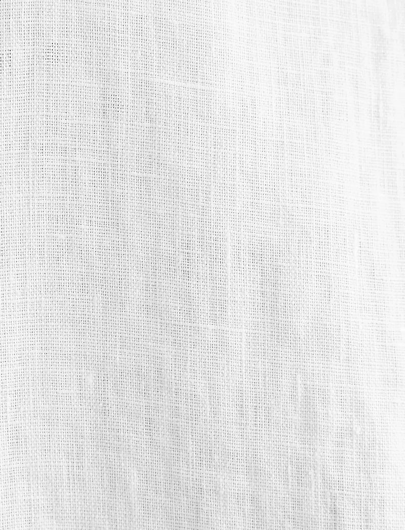 Seidensticker - Linen shirt Regular - hørskjorter - white - 5