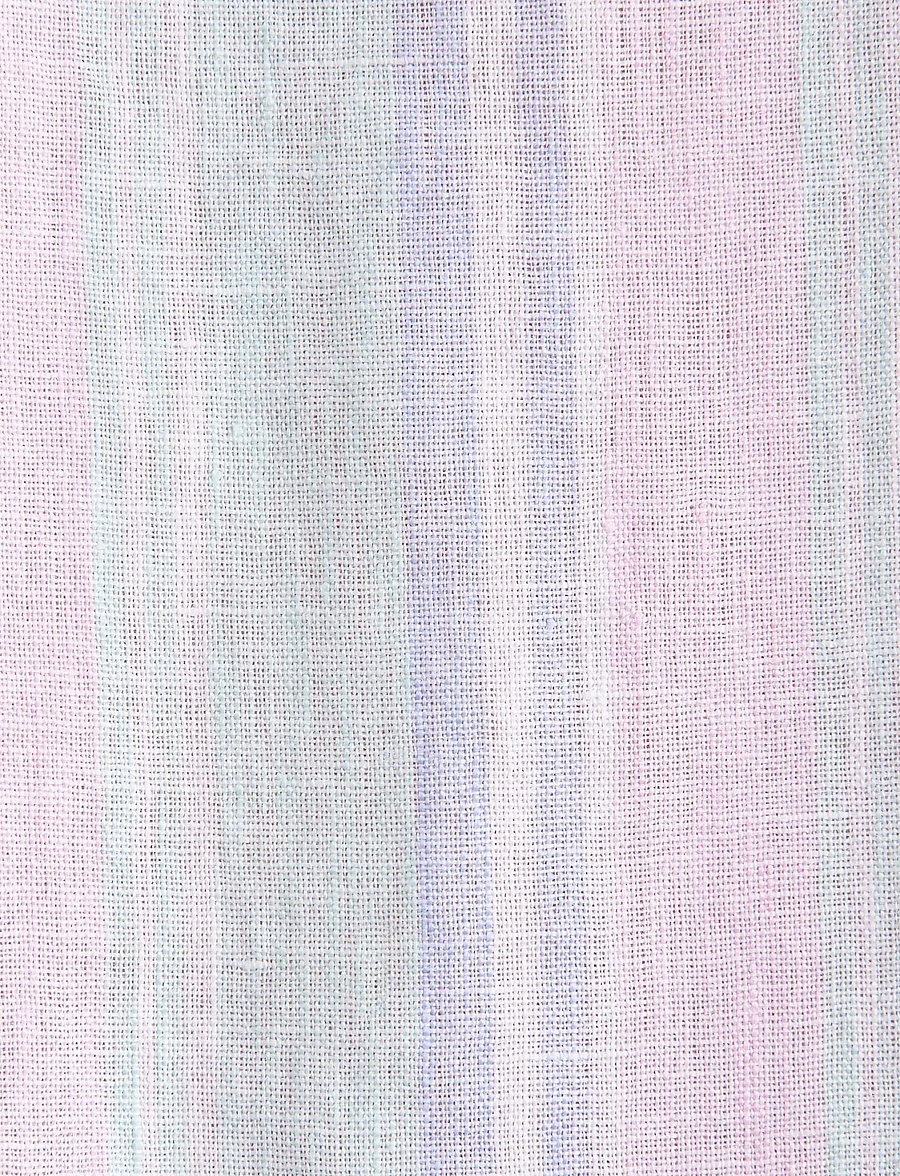 Seidensticker - Linen shirt Regular - linen shirts - mint green - 5