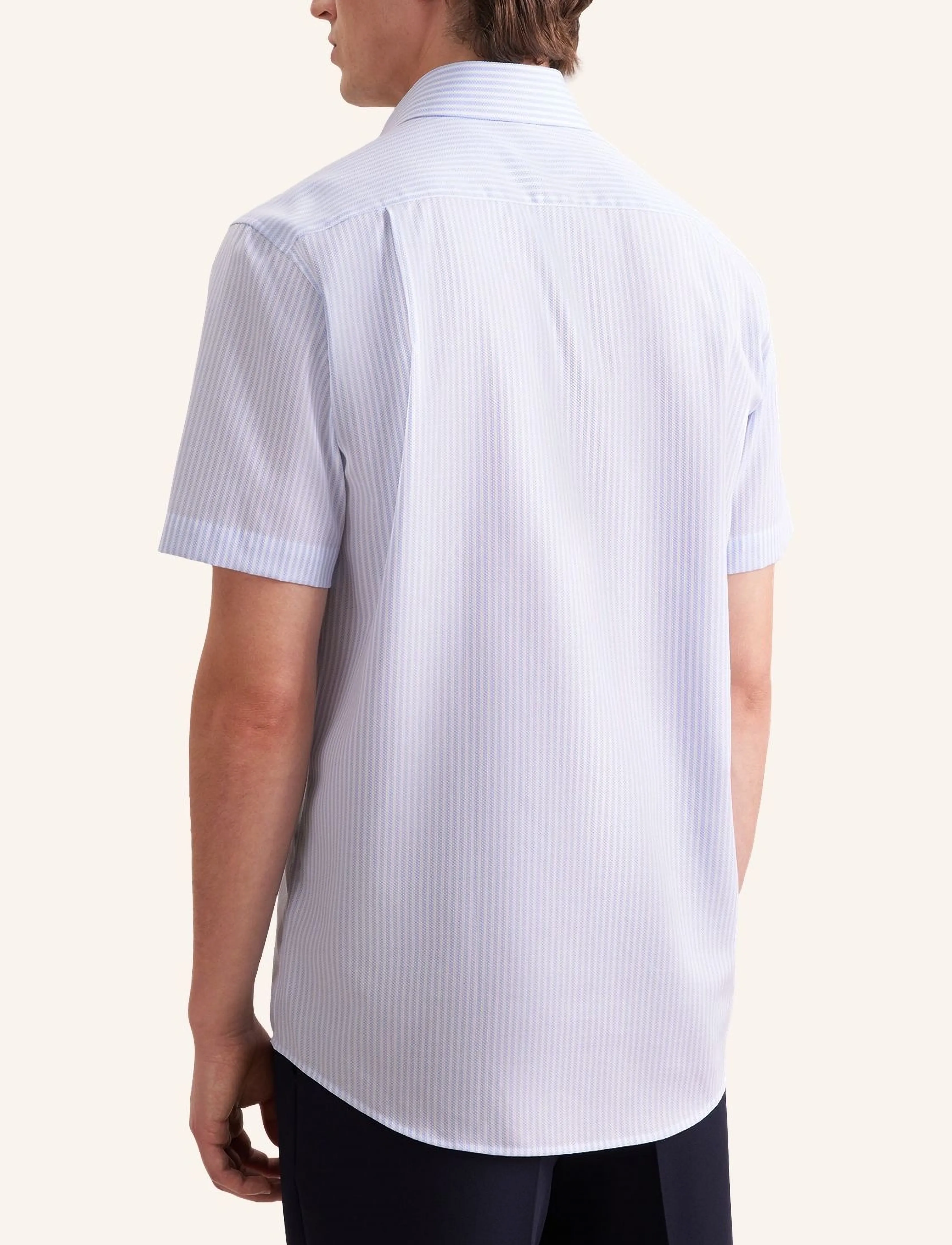 Seidensticker - Business shirt Regular - kurzarmhemden - light blue - 3