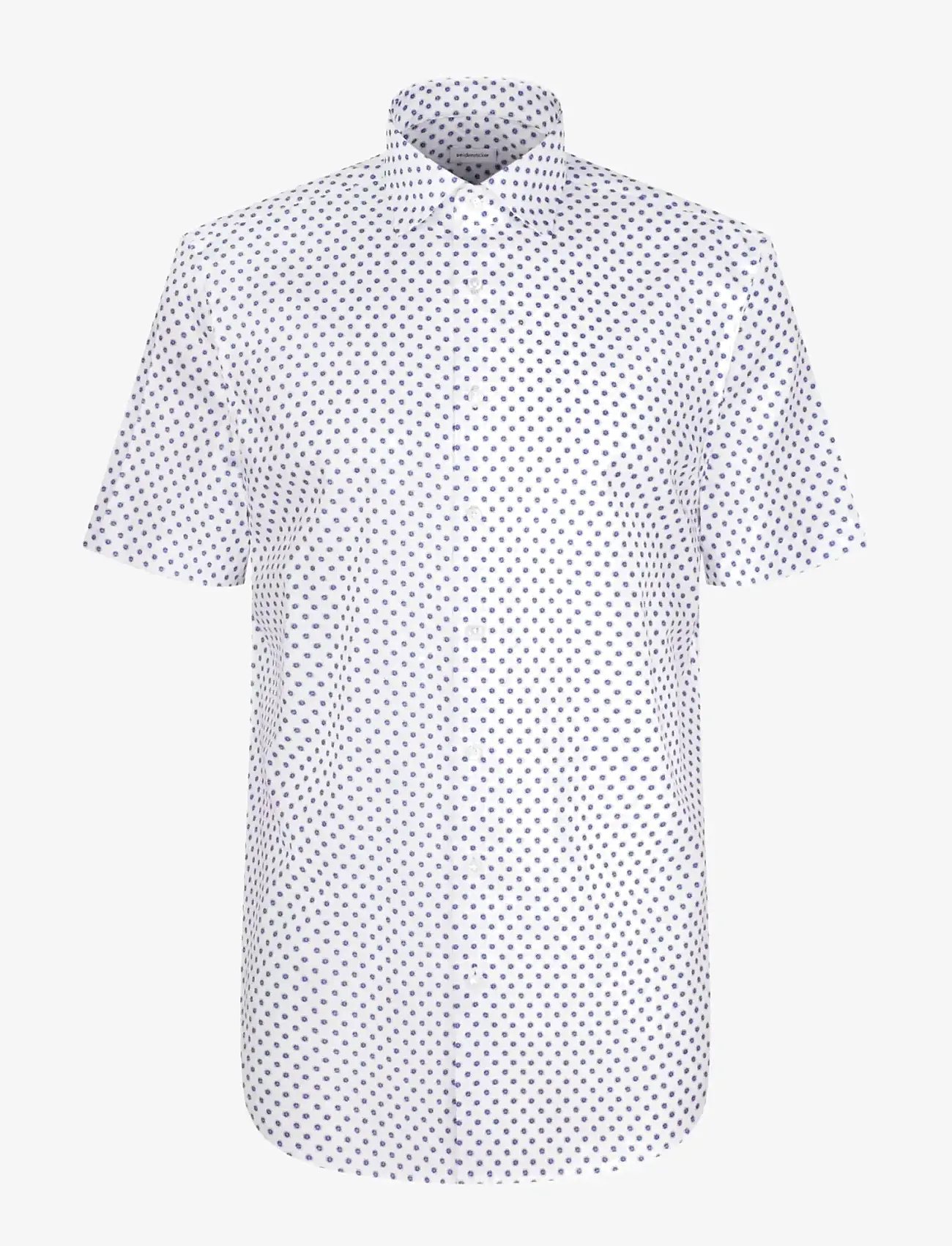 Seidensticker - Business shirt Regular - kortærmede skjorter - mid blue - 1