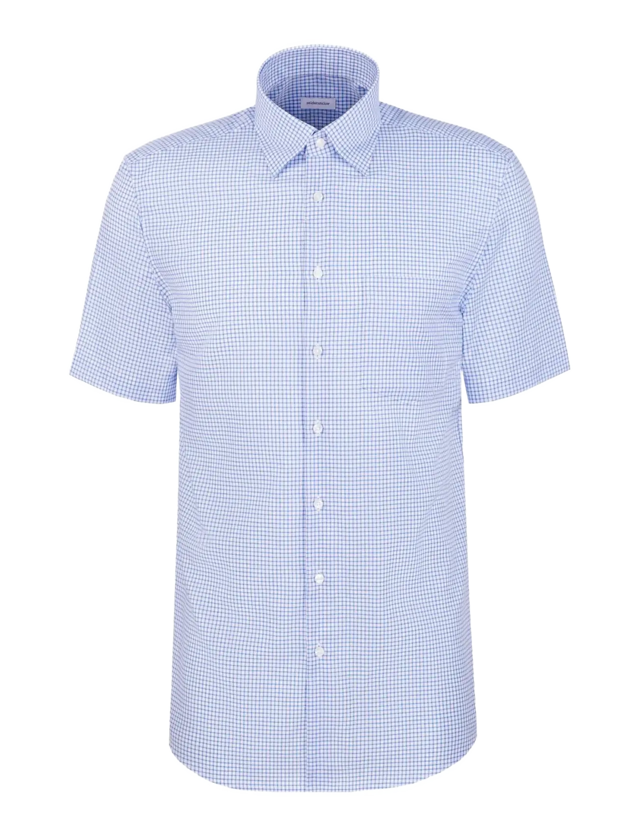 Seidensticker New B.D. 108 Covered 1/2 - Seidensticker - MID BLUE / blue