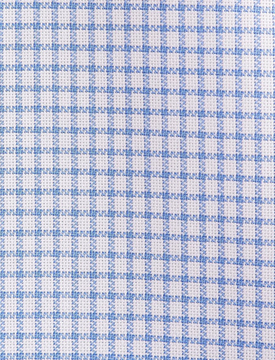 Seidensticker - Business shirt Regular - kortärmade skjortor - mid blue - 5