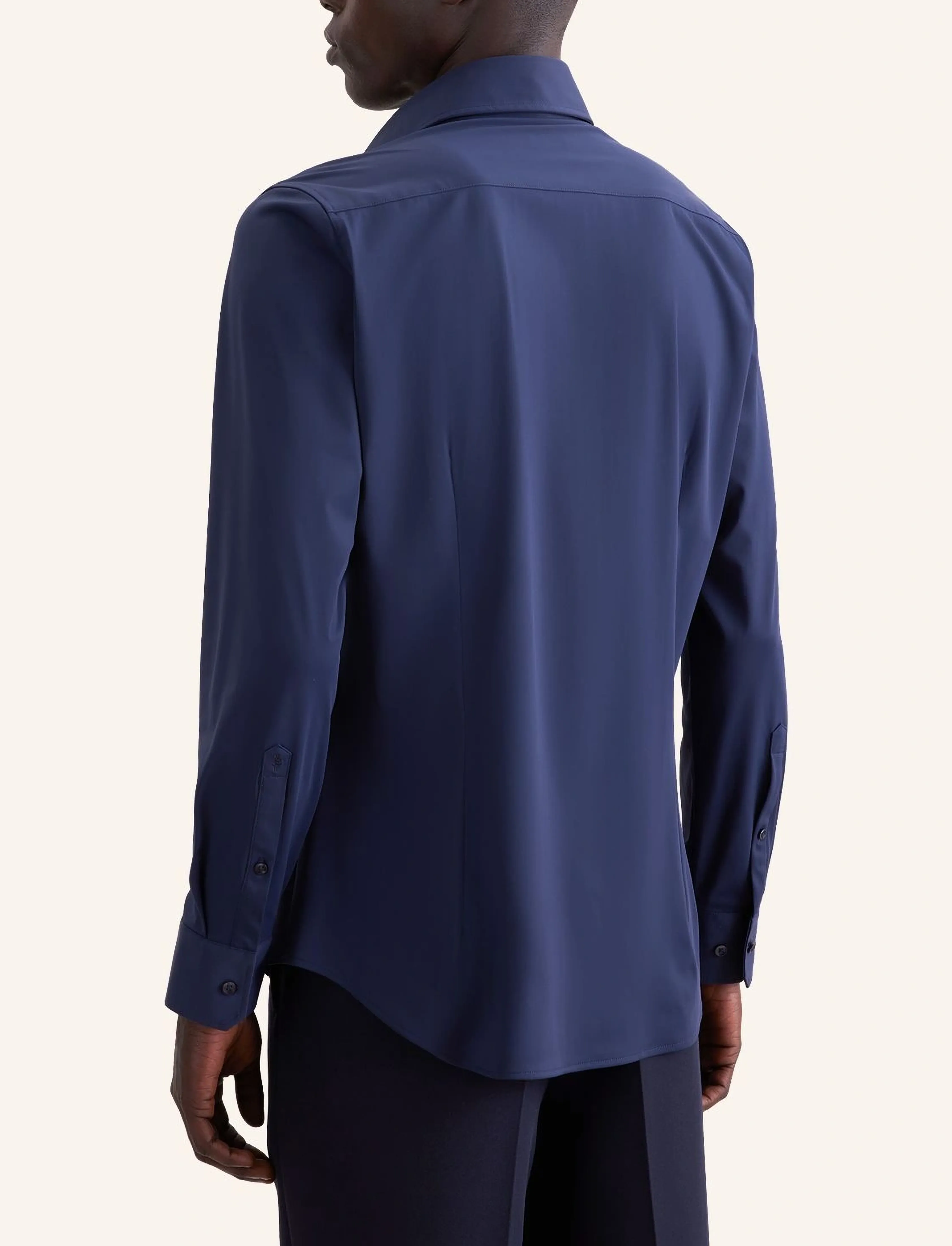 Seidensticker - Performance shirt Slim - formal shirts - dark blue - 3