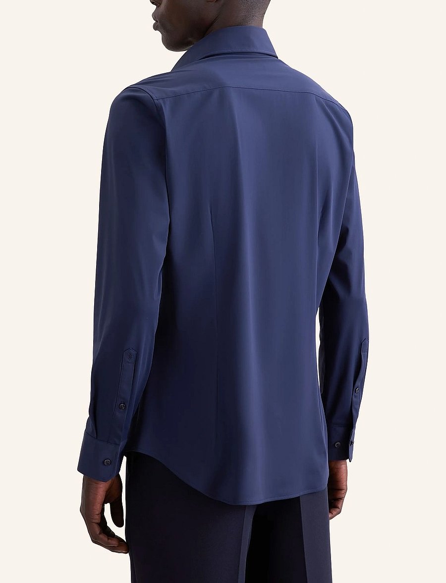 Seidensticker - Performance shirt Slim - muodolliset kauluspaidat - dark blue - 3