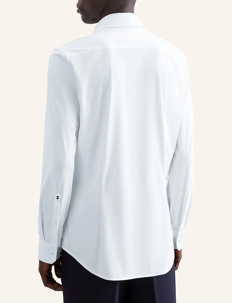Seidensticker - Performance shirt Slim - formālie krekli - white - 2