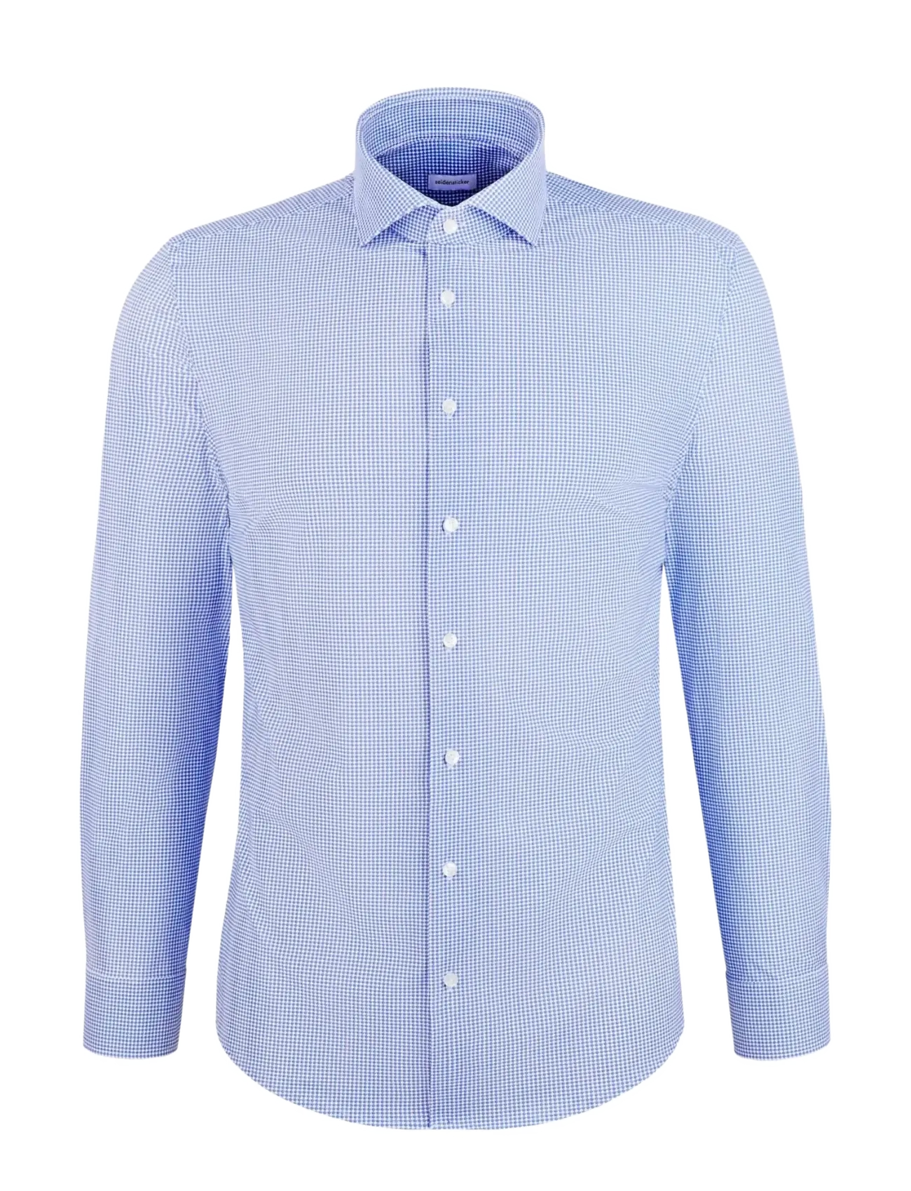 SEIDENSTICKER Performance Shirt Slim Blau - 43 - Herren