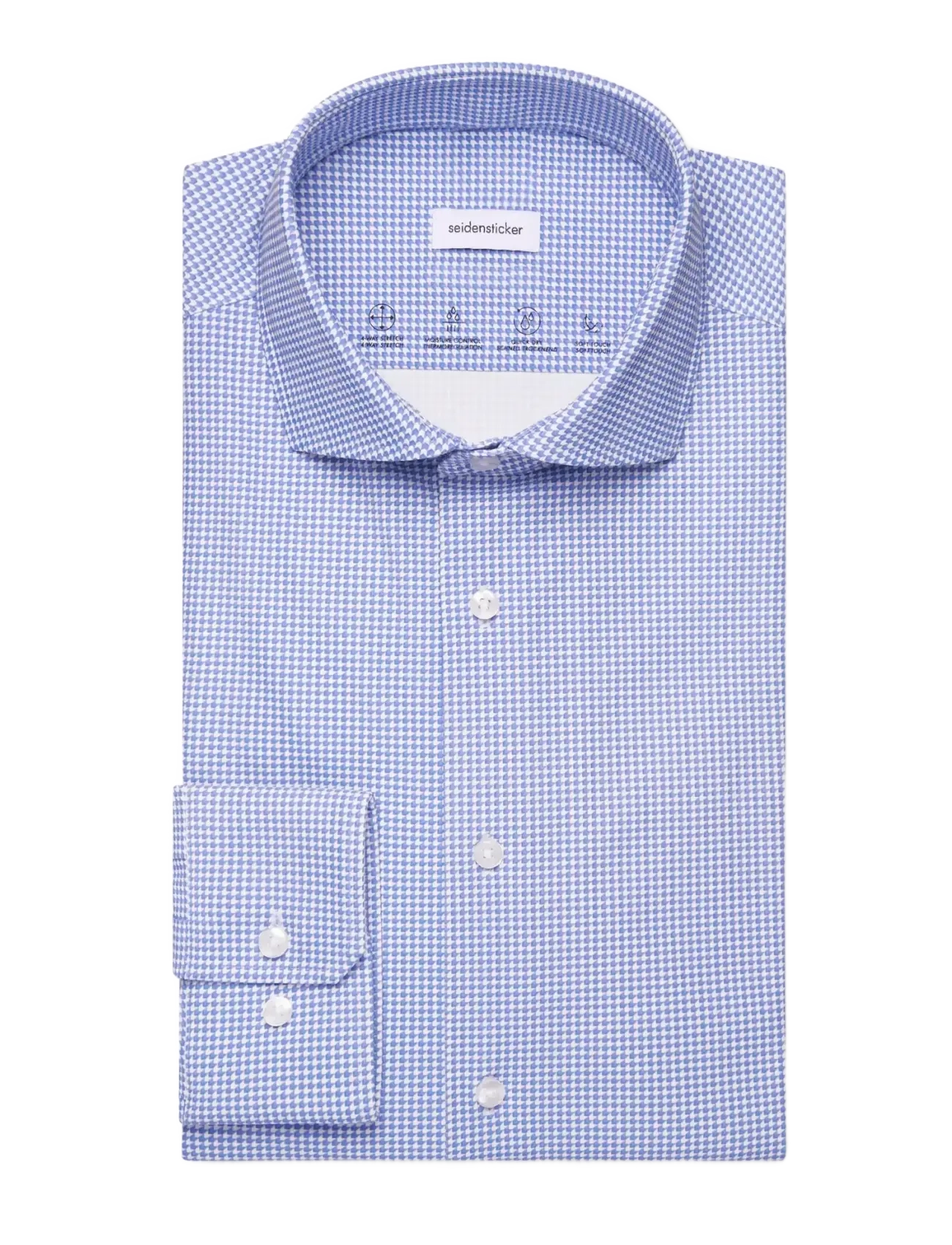 Seidensticker - Performance shirt Slim - business skjortor - mid blue - 2