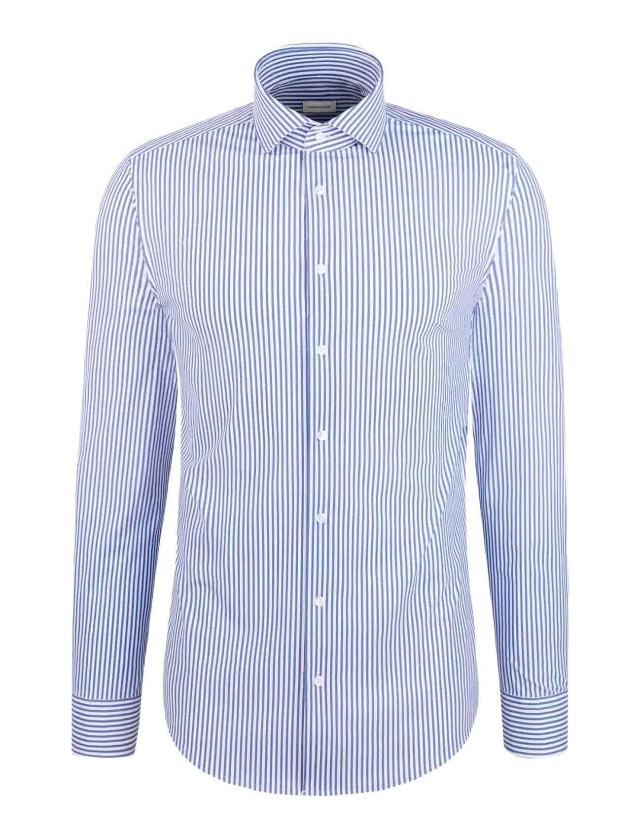 SEIDENSTICKER Performance Shirt Slim Blau - 43 - Herren