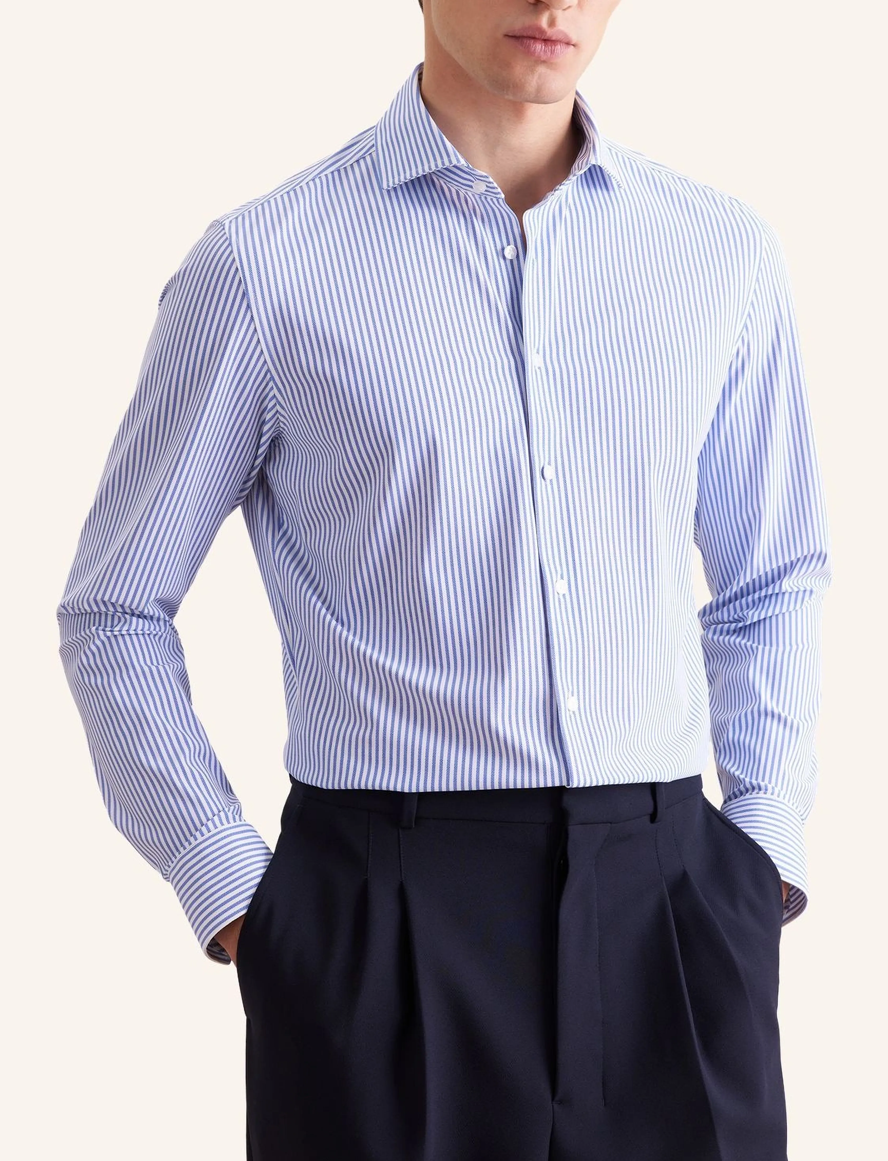 Seidensticker Spread Kent 98 - Nyheter - MID BLUE / blue