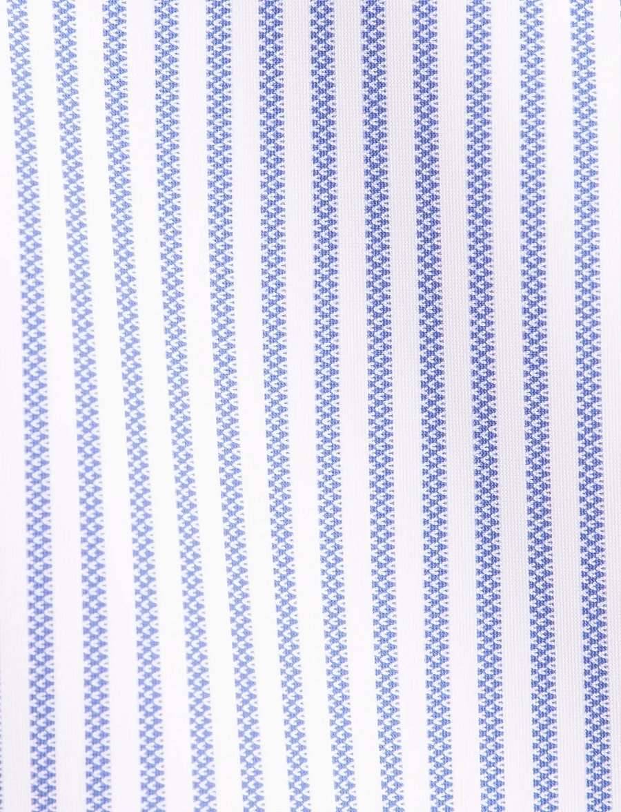 Seidensticker - Performance shirt Slim - gestreifte hemden - mid blue - 5
