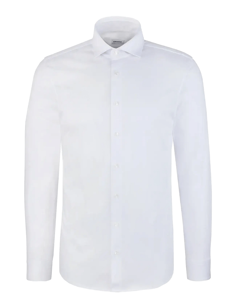 Seidensticker - Jersey shirt Slim - formelle hemden - white - 1