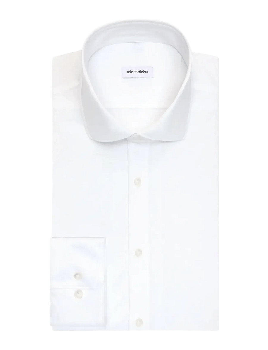 Seidensticker - Jersey shirt Slim - formelle hemden - white - 2