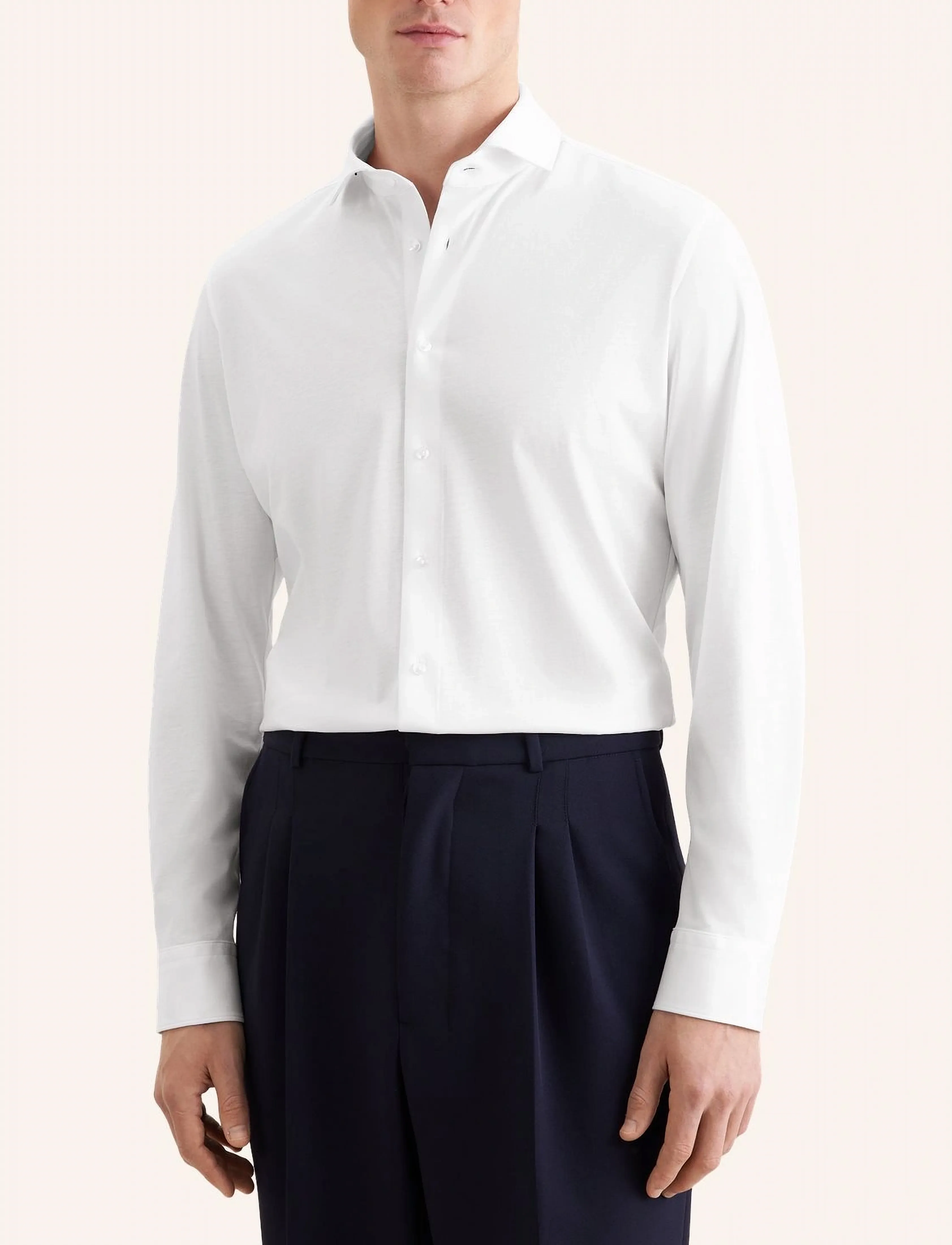 Seidensticker Light Spread Kent 98 BL - Kostymskjortor - WHITE / white