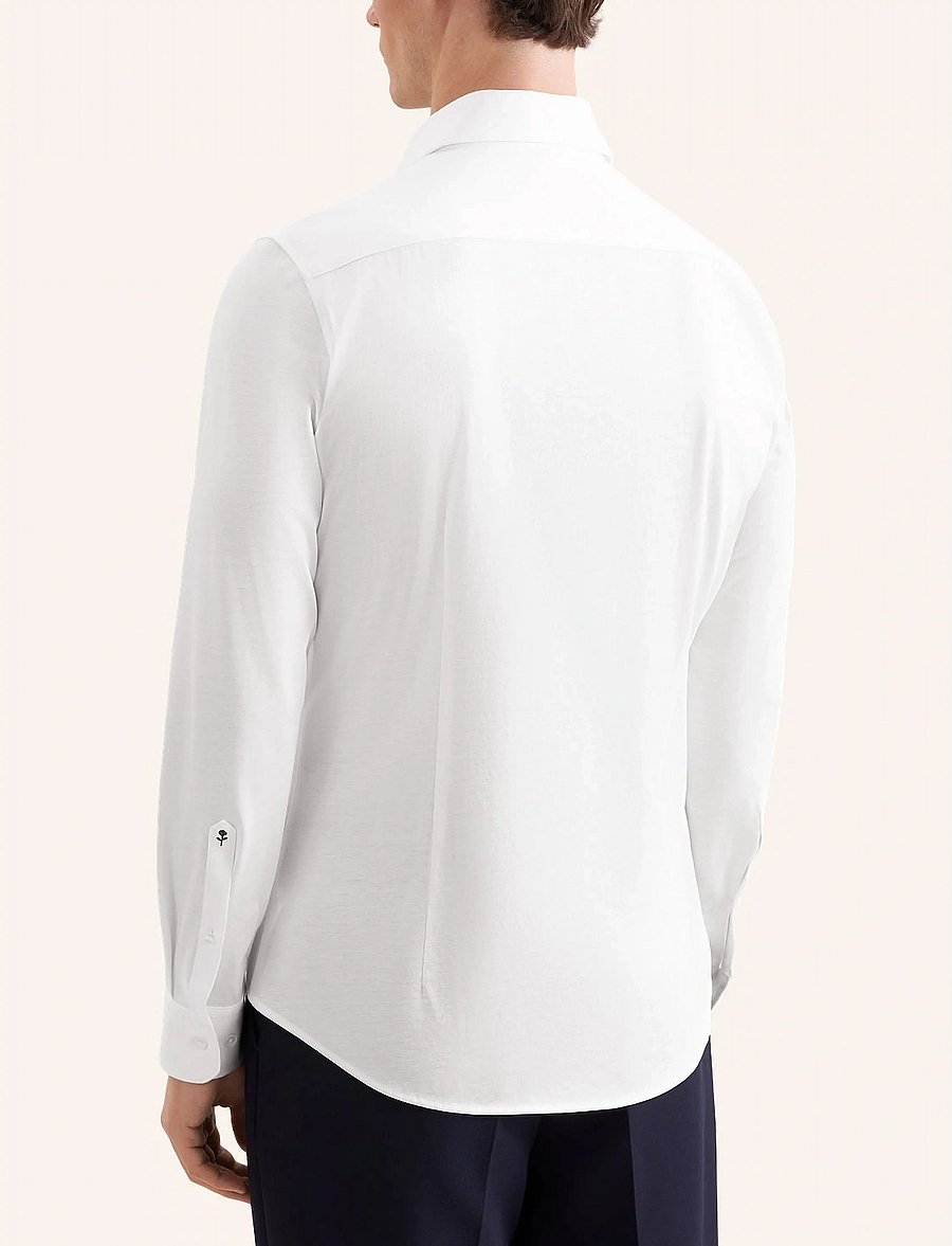 Seidensticker - Jersey shirt Slim - formelle hemden - white - 3