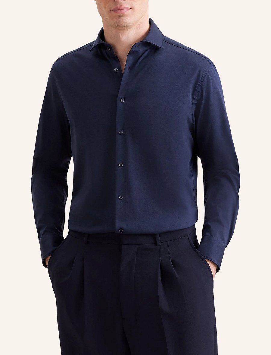 Seidensticker - Business shirt Regular - formelle hemden - dark blue - 4