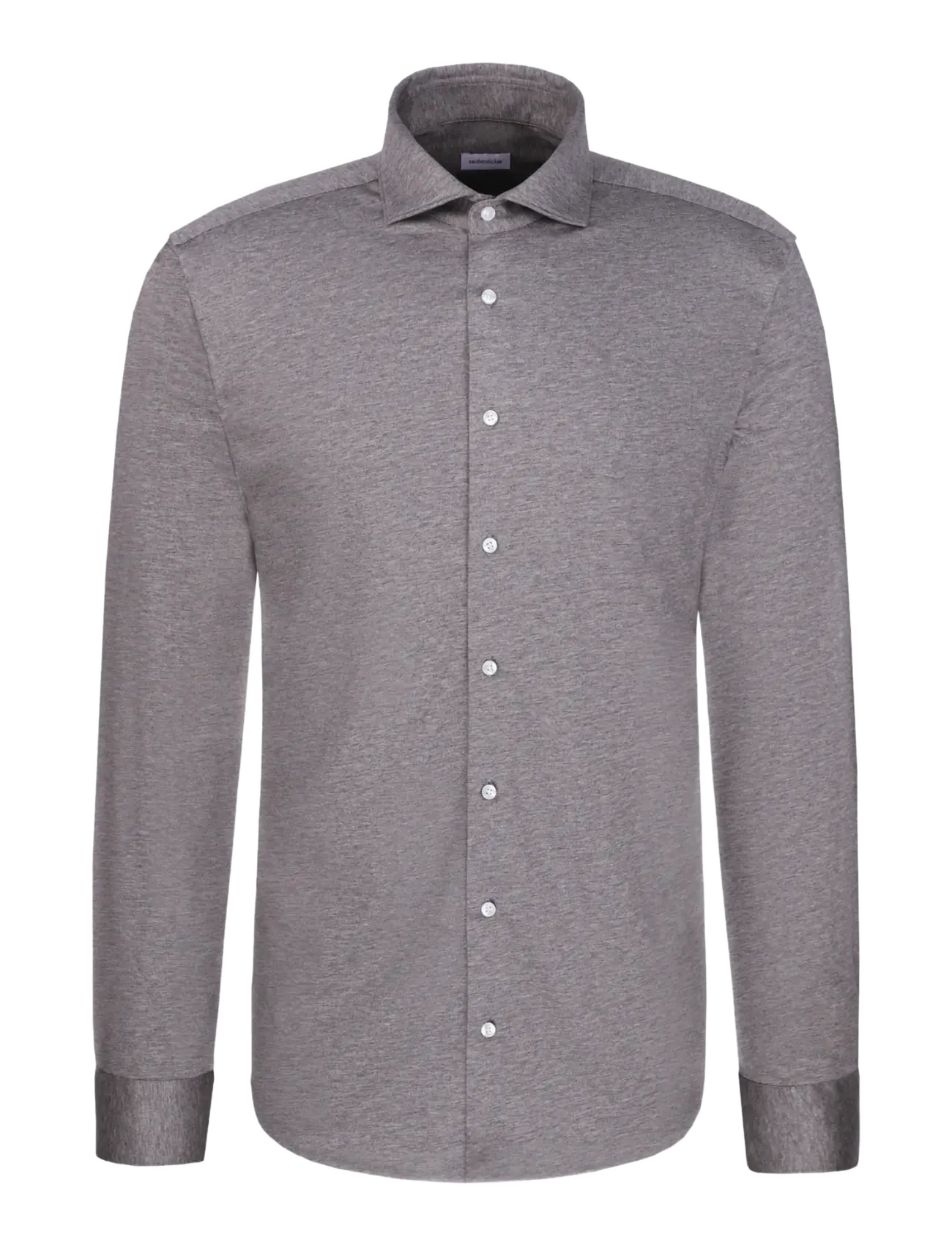Seidensticker Business shirt Regular - Särgid - GREY MELANGE / grey