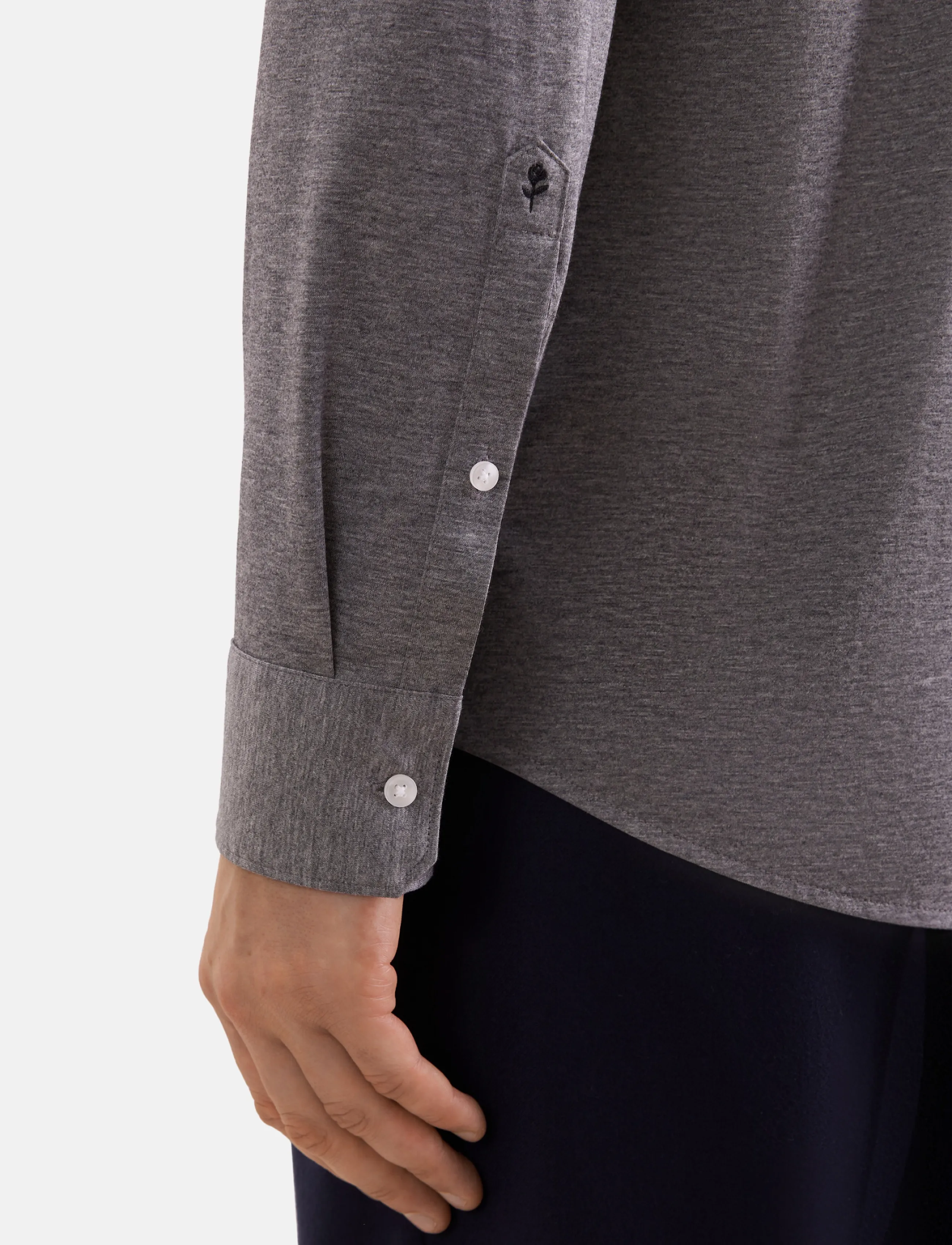 Seidensticker - Business shirt Regular - ametlikud särgid - grey melange - 3