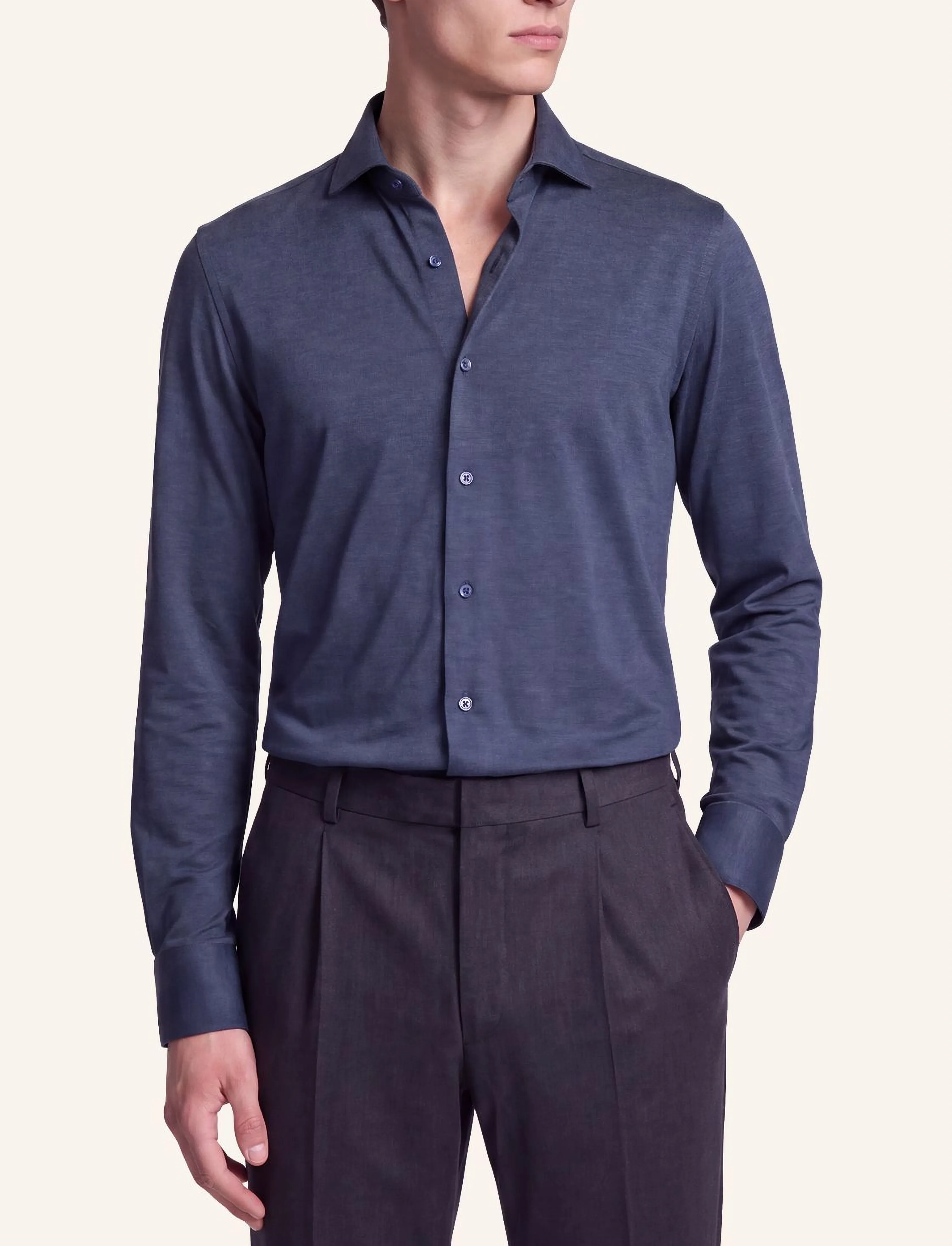 Seidensticker - Business shirt Regular - ametlikud särgid - powder blue - 4
