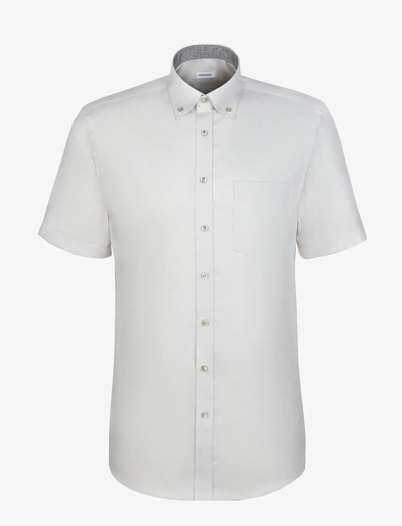 Seidensticker - Business shirt Regular - kortærmede skjorter - beige - 1