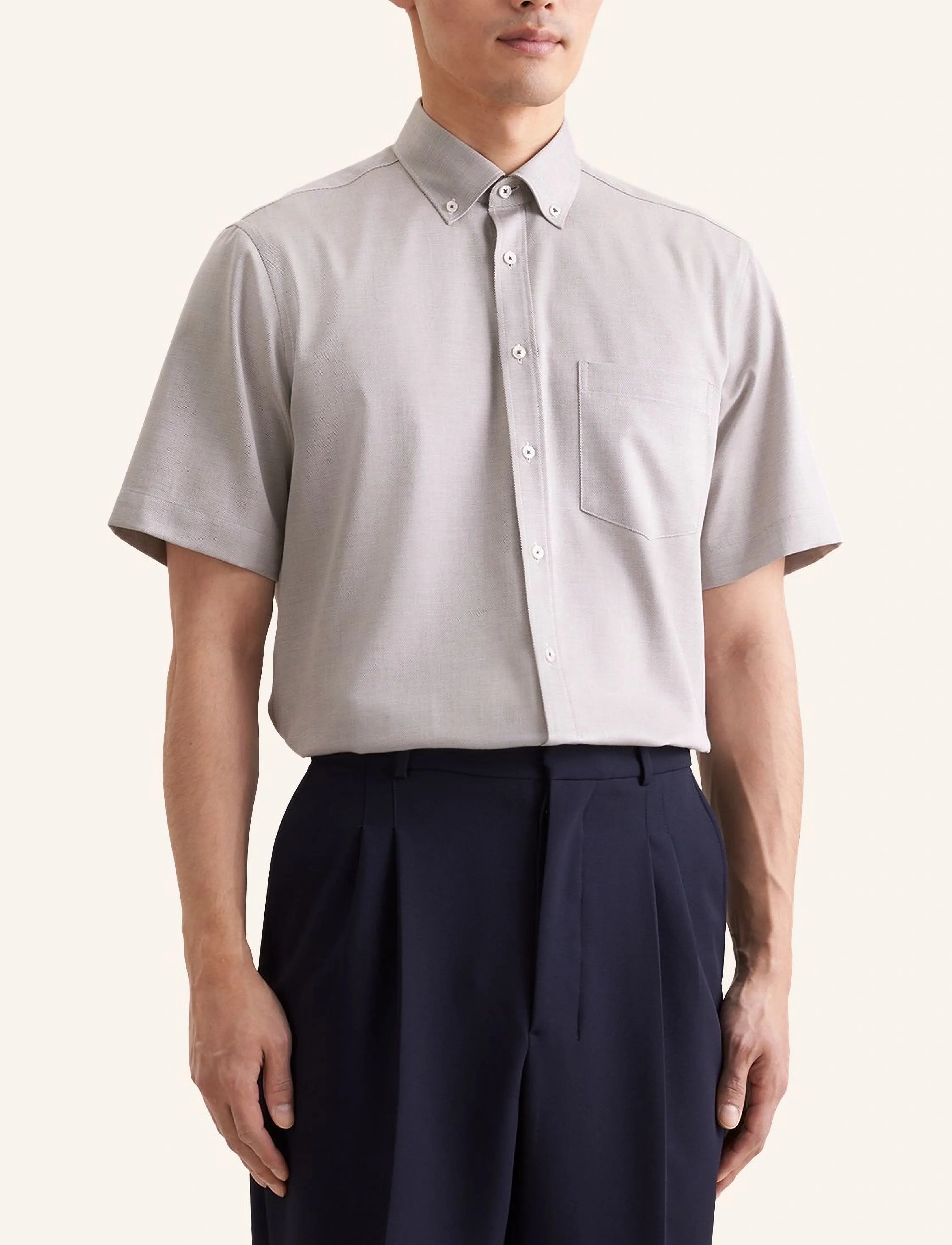 Seidensticker New B.D. 108 Patch 12 1/2 - Klær - OLIVE / khaki/green