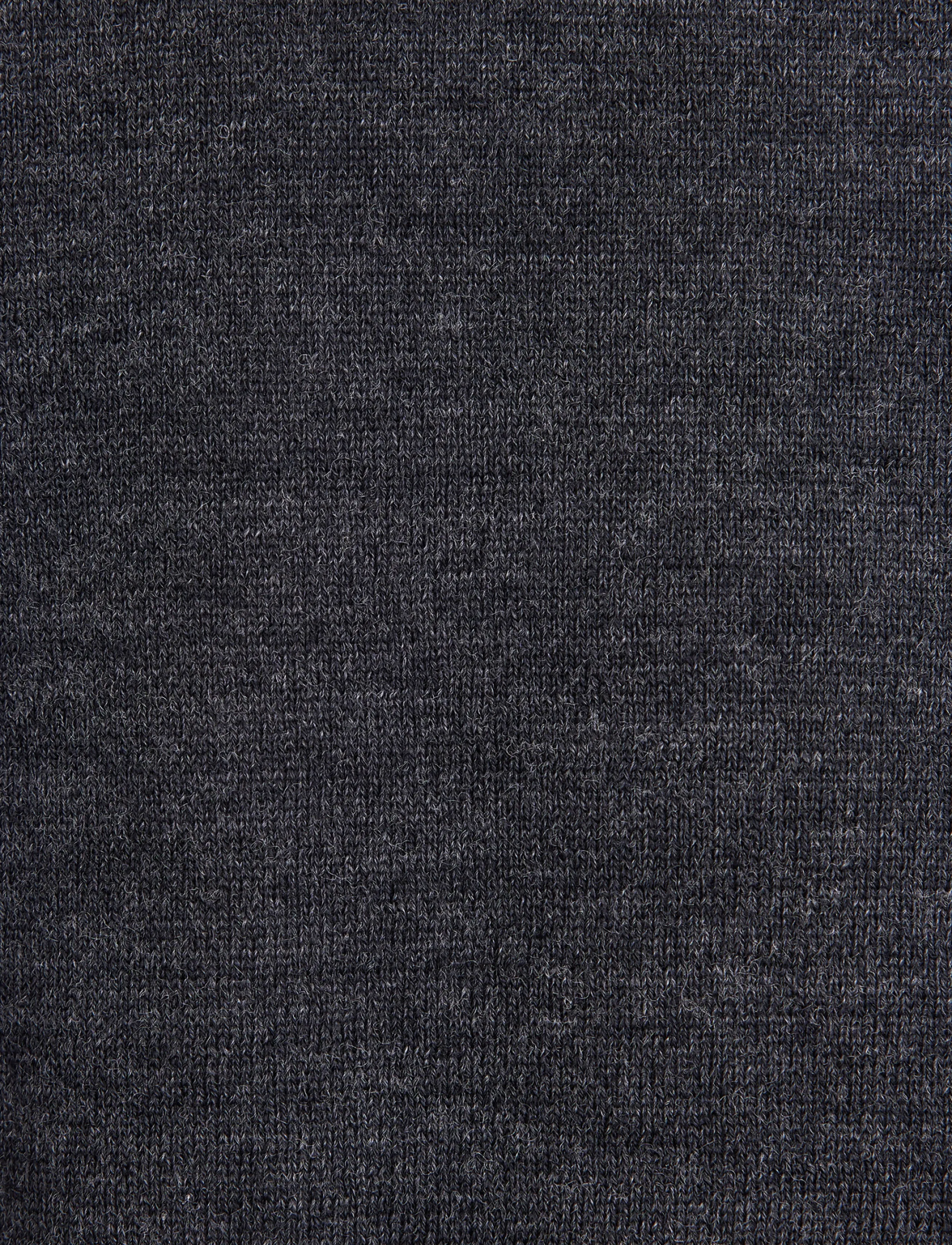 Seidensticker - Sweater knit Regular - pullover mit halbem reißverschluss - anthra mÉlange - 4