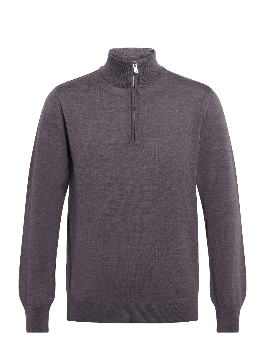 Seidensticker - Sweater knit Regular - poolpika lukuga džemprid - nougat mÉlange - 1