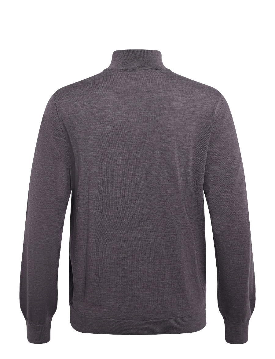 Seidensticker - Sweater knit Regular - poolpika lukuga džemprid - nougat mÉlange - 2