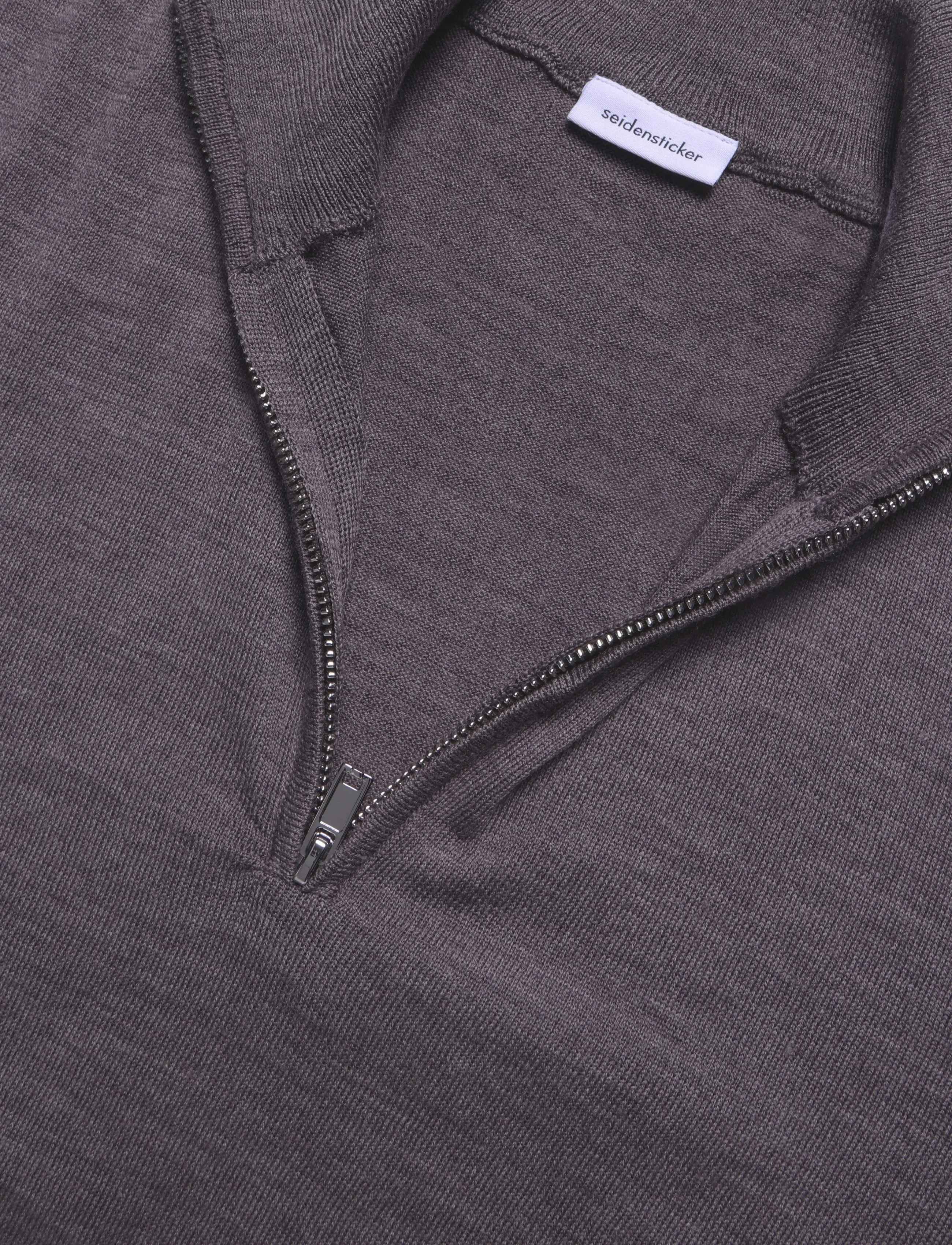 Seidensticker - Sweater knit Regular - poolpika lukuga džemprid - nougat mÉlange - 5