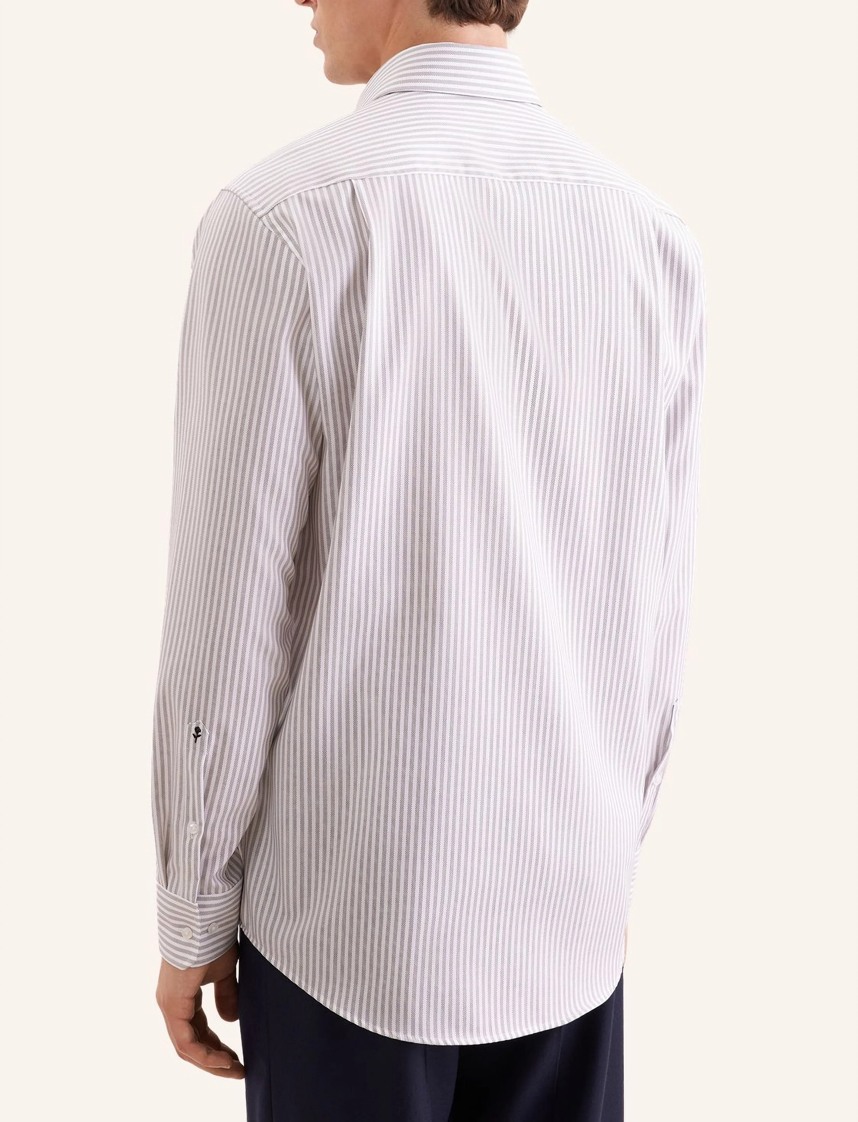 Seidensticker - Business shirt Regular - triibulised särgid - brown - 3