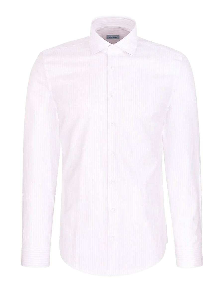 Seidensticker - Business shirt Regular - triibulised särgid - silver grey - 1