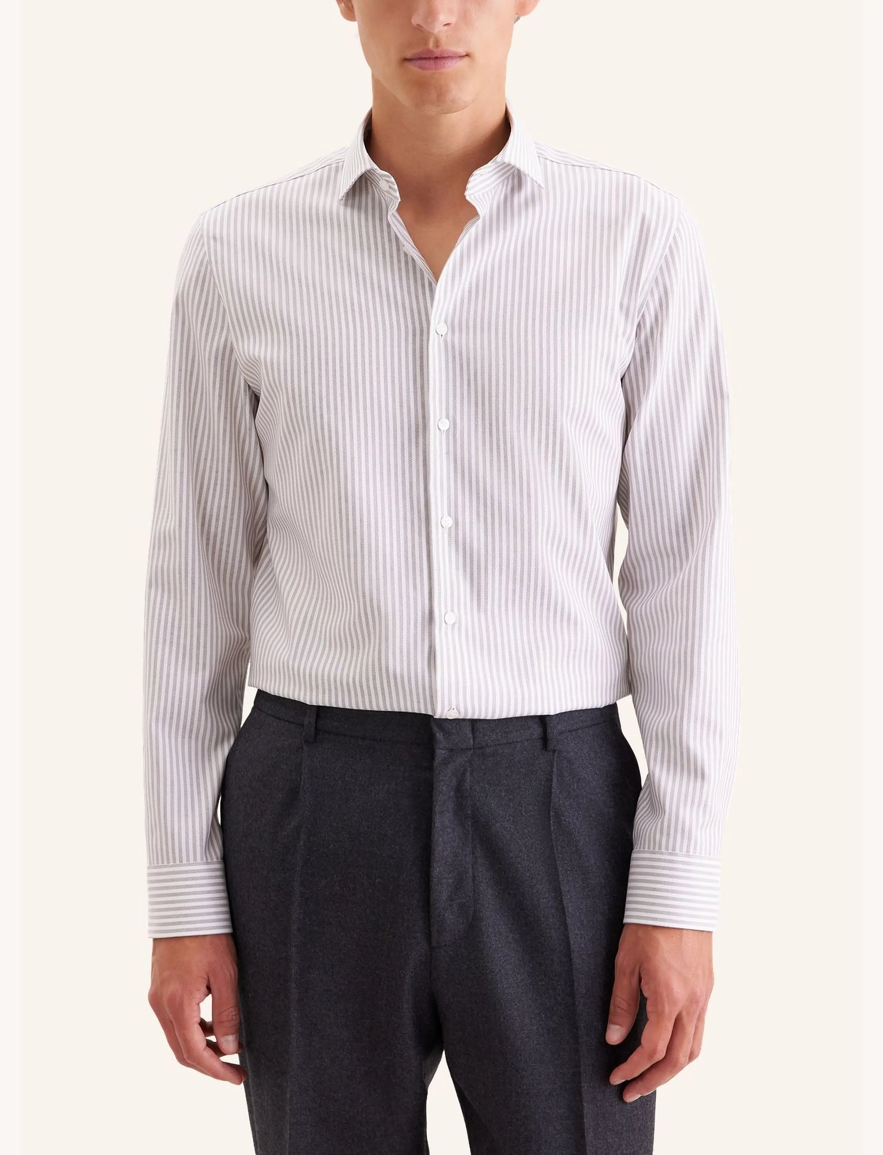 Seidensticker Business shirt Slim - Hemden - BROWN / brown