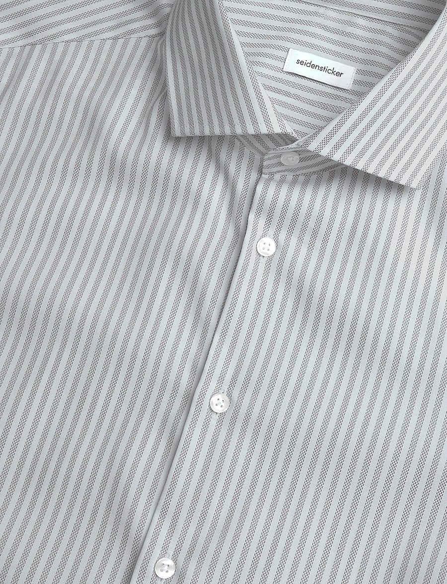 Seidensticker - Business shirt Slim - formelle skjorter - brown - 5