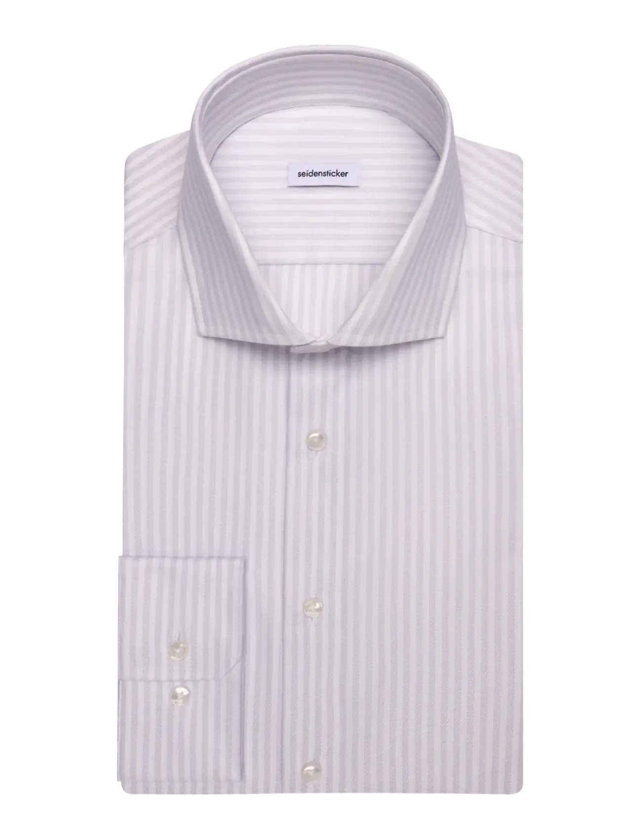 Seidensticker - Business shirt Slim - silver grey - 1