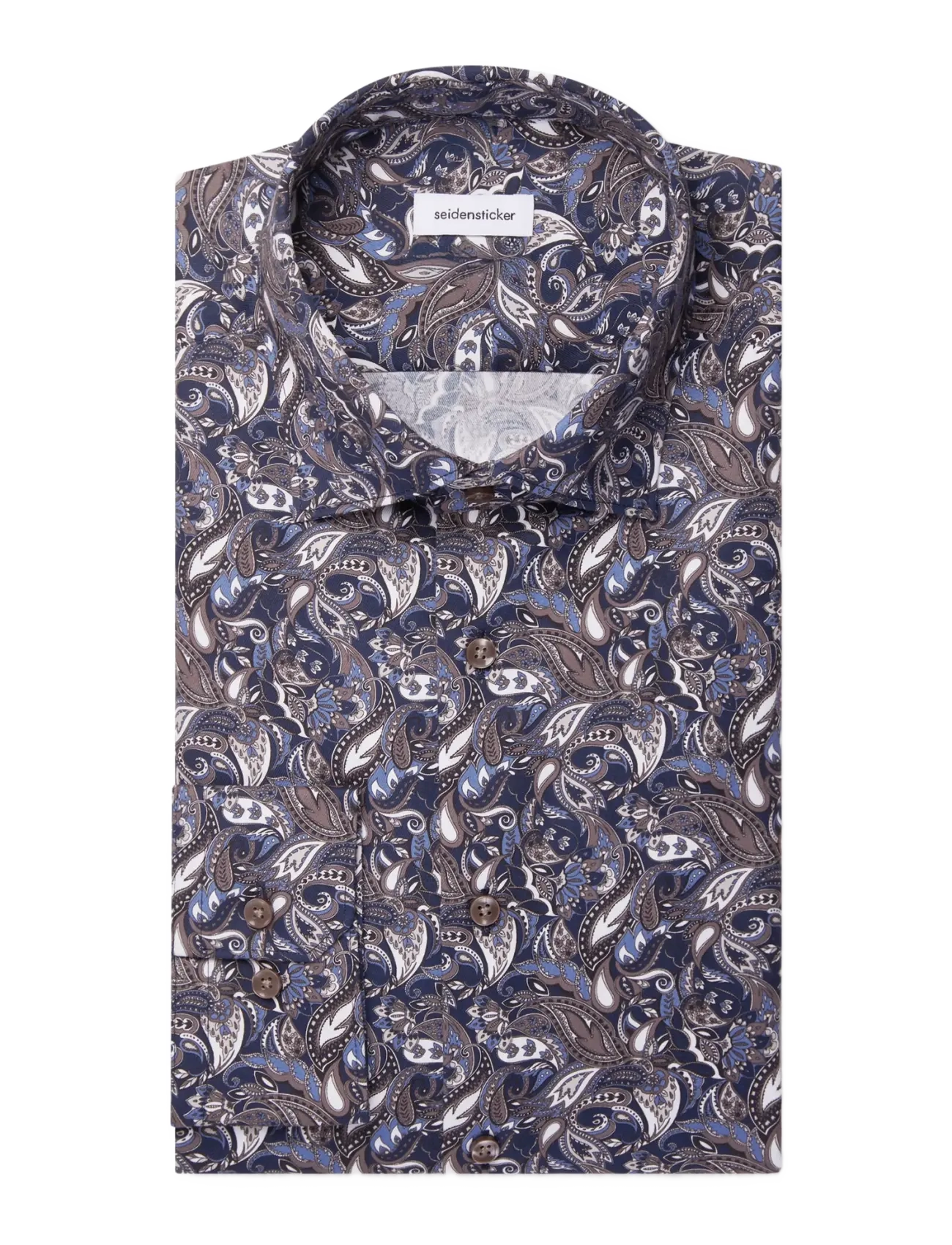 Seidensticker - Business shirt Regular - brown - 1