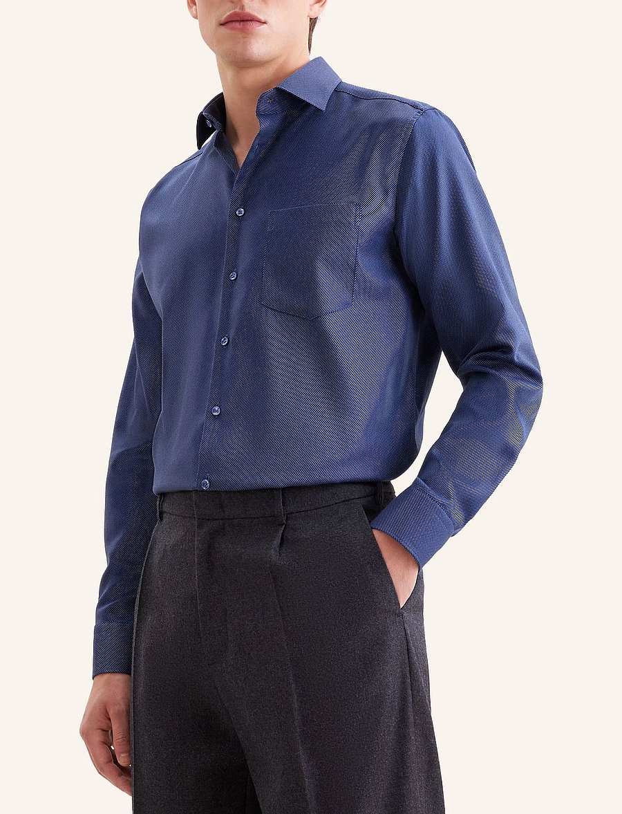 Seidensticker - Business shirt Regular - ametlikud särgid - powder blue - 0