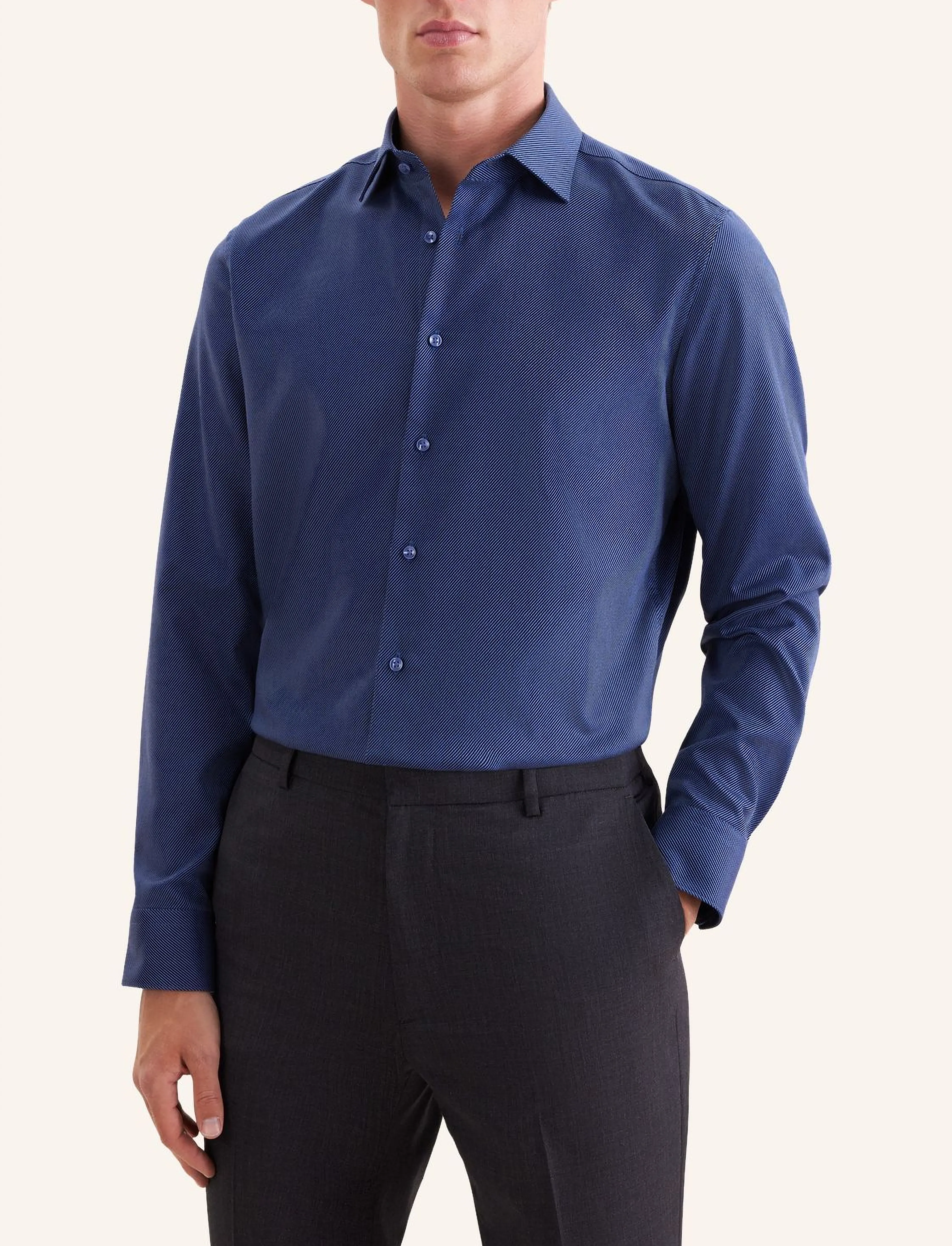Seidensticker Business shirt Slim - Hemden - POWDER BLUE / blue