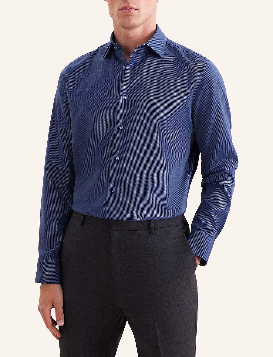 Seidensticker - Business shirt Slim - formal shirts - powder blue - 0