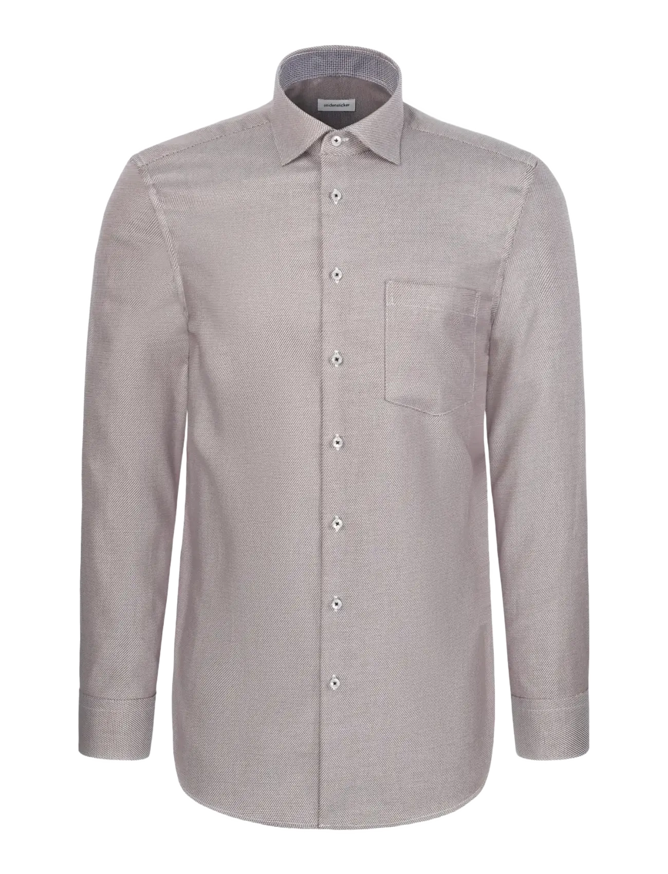 Seidensticker Business shirt Regular - Kollektionen - BROWN / brown
