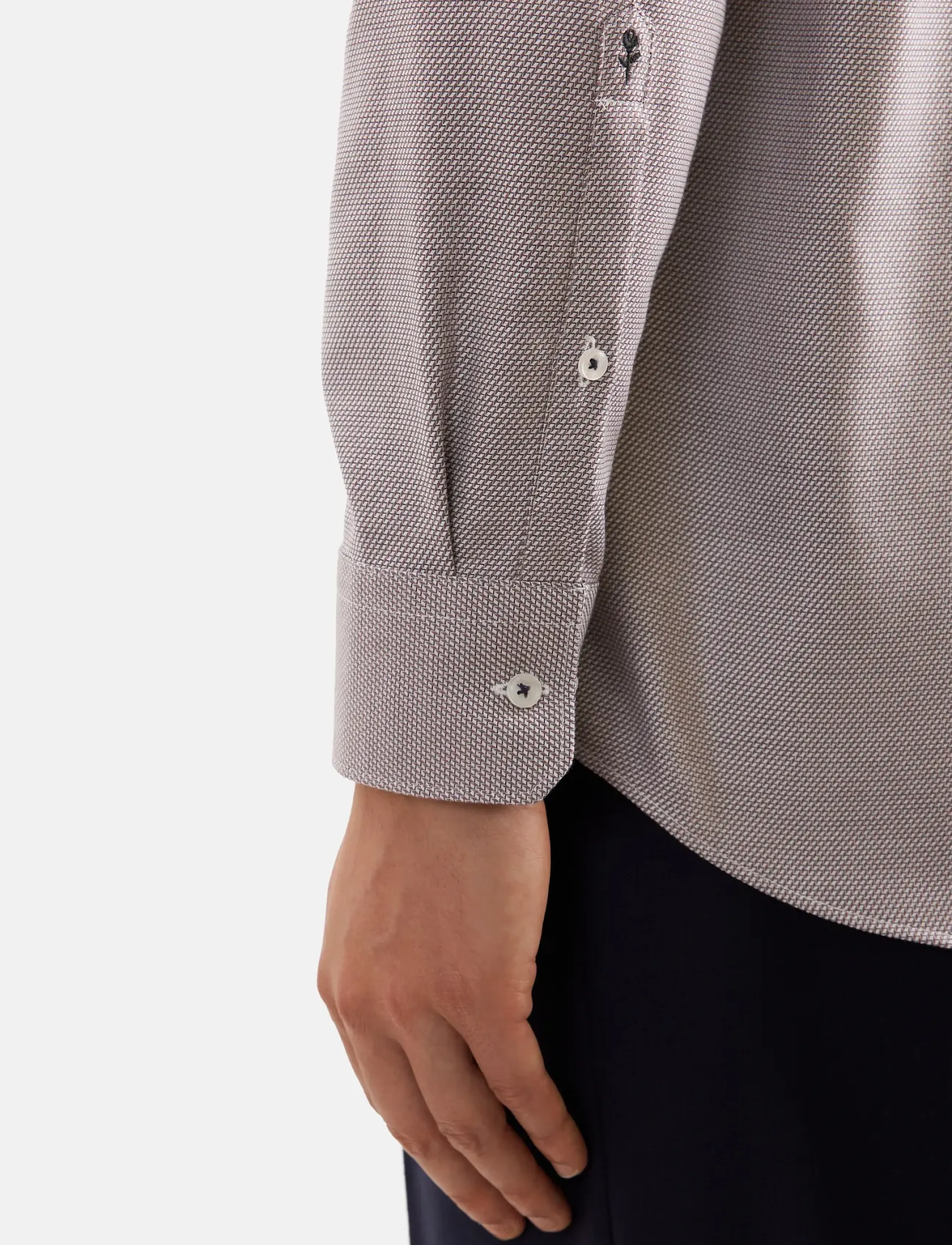 Seidensticker - Business shirt Regular - brown - 3