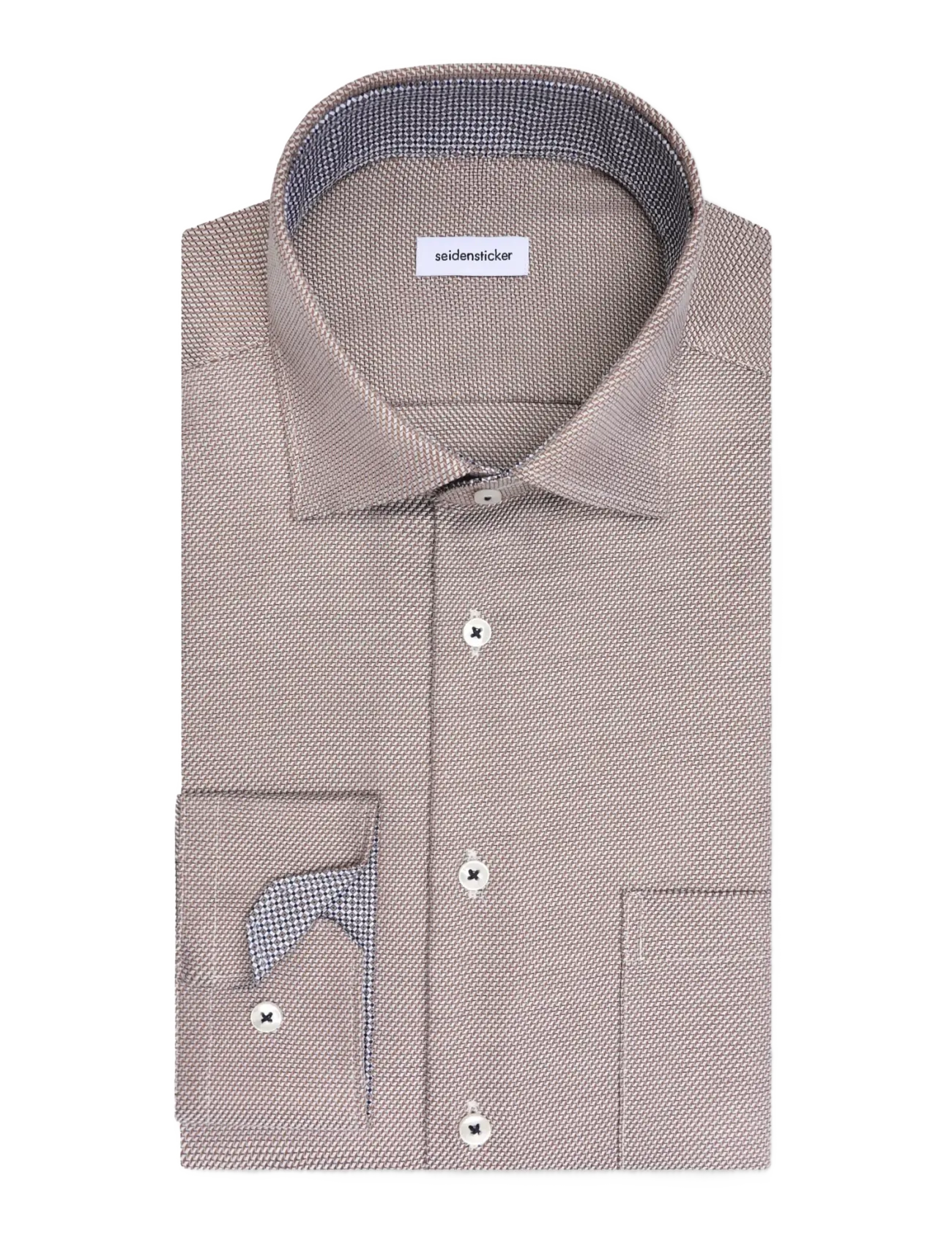 Seidensticker - Business shirt Regular - brown - 1