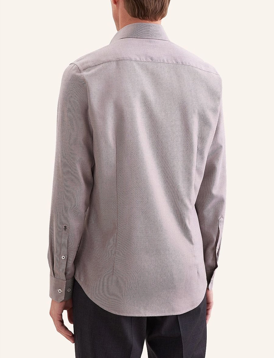 Seidensticker - Business shirt Slim - formal shirts - brown - 2