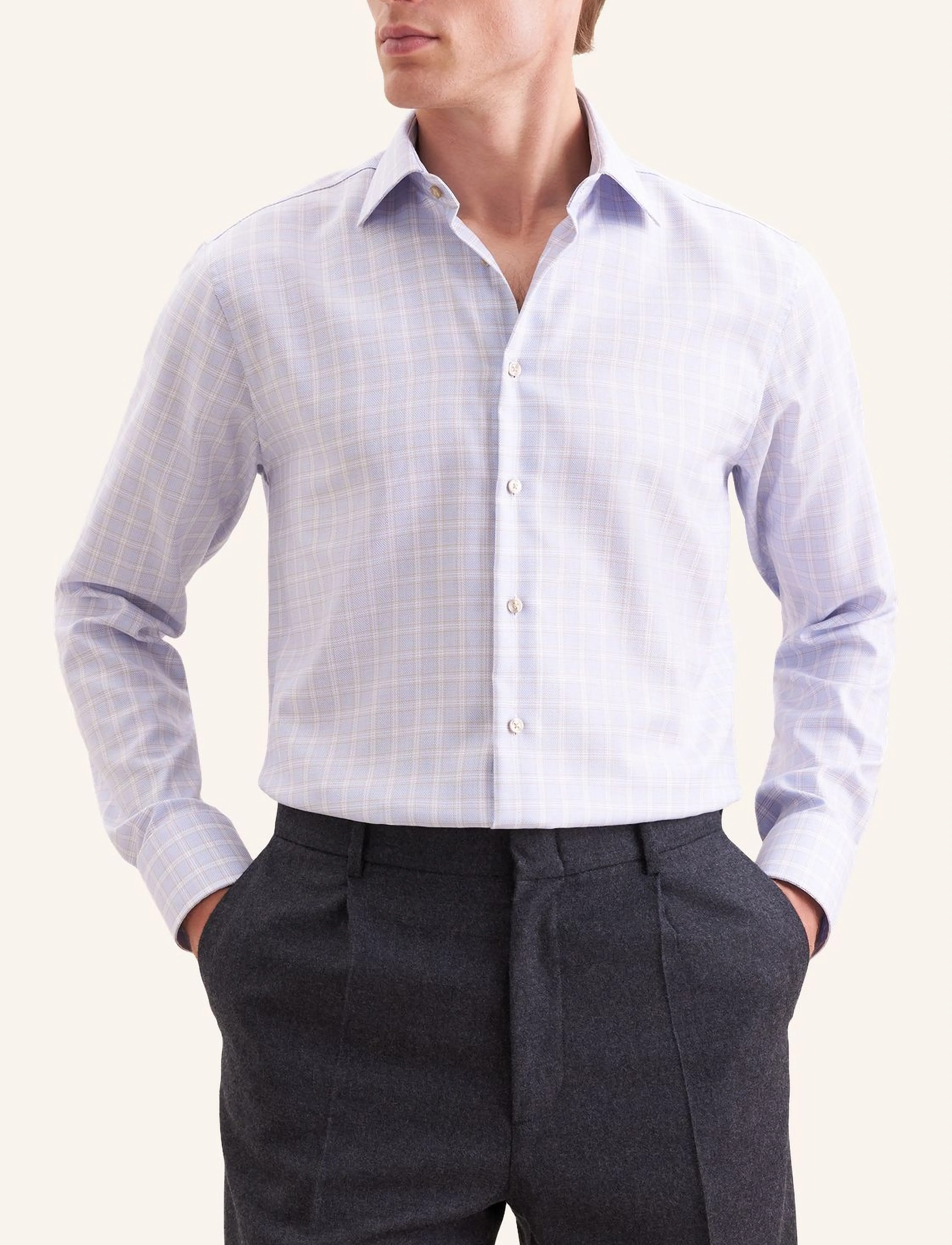 Seidensticker Business shirt Regular - Seidensticker - BEIGE / beige