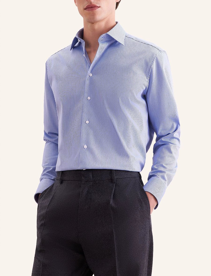 Seidensticker - Business shirt Regular - ametlikud särgid - mid blue - 0