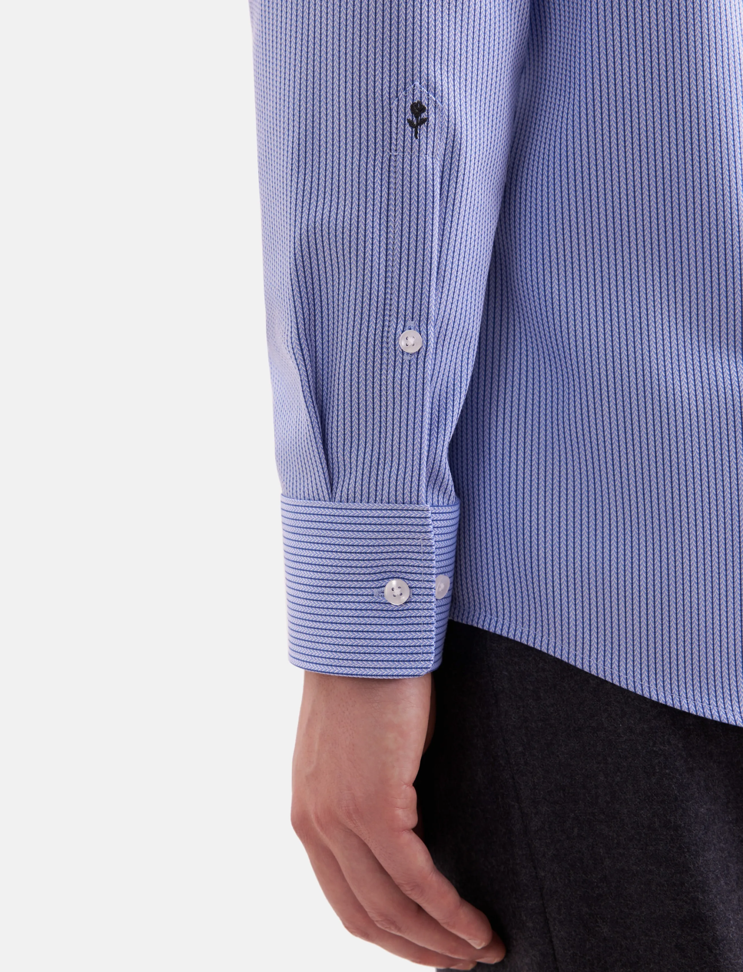 Seidensticker - Business shirt Regular - ametlikud särgid - mid blue - 3