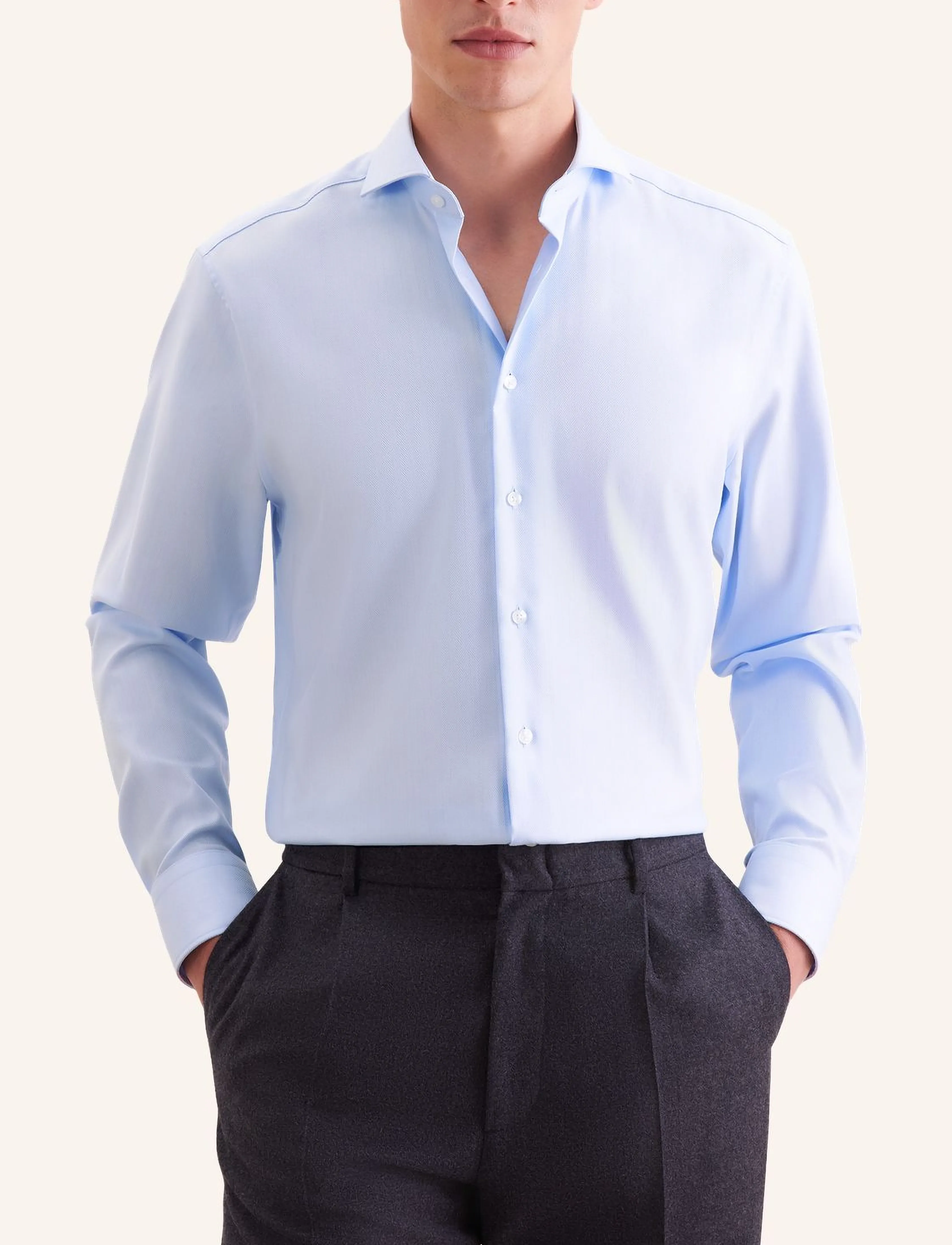 Seidensticker Business shirt Regular - Seidensticker - LIGHT BLUE / blue