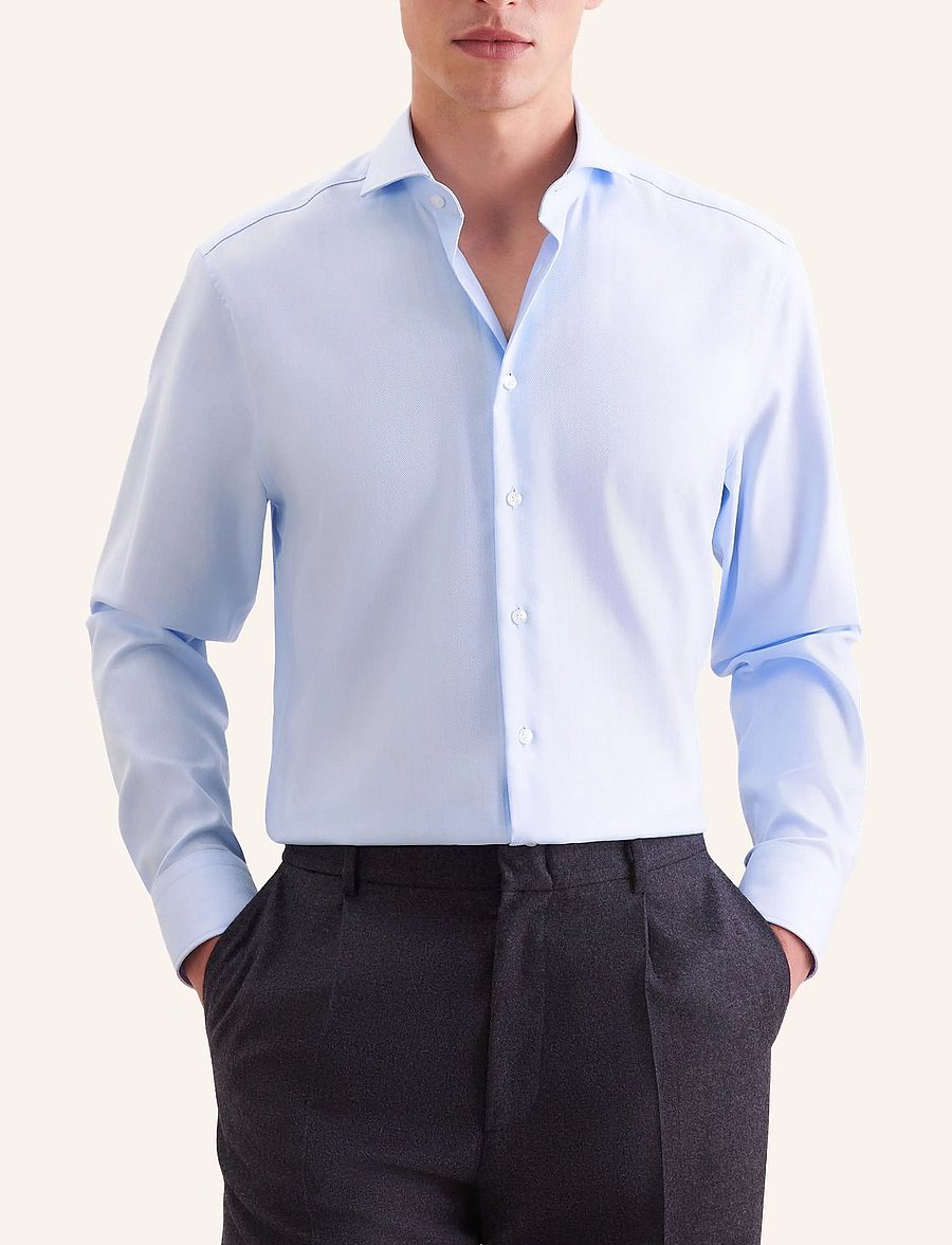 Seidensticker - Business shirt Regular - ametlikud särgid - light blue - 0