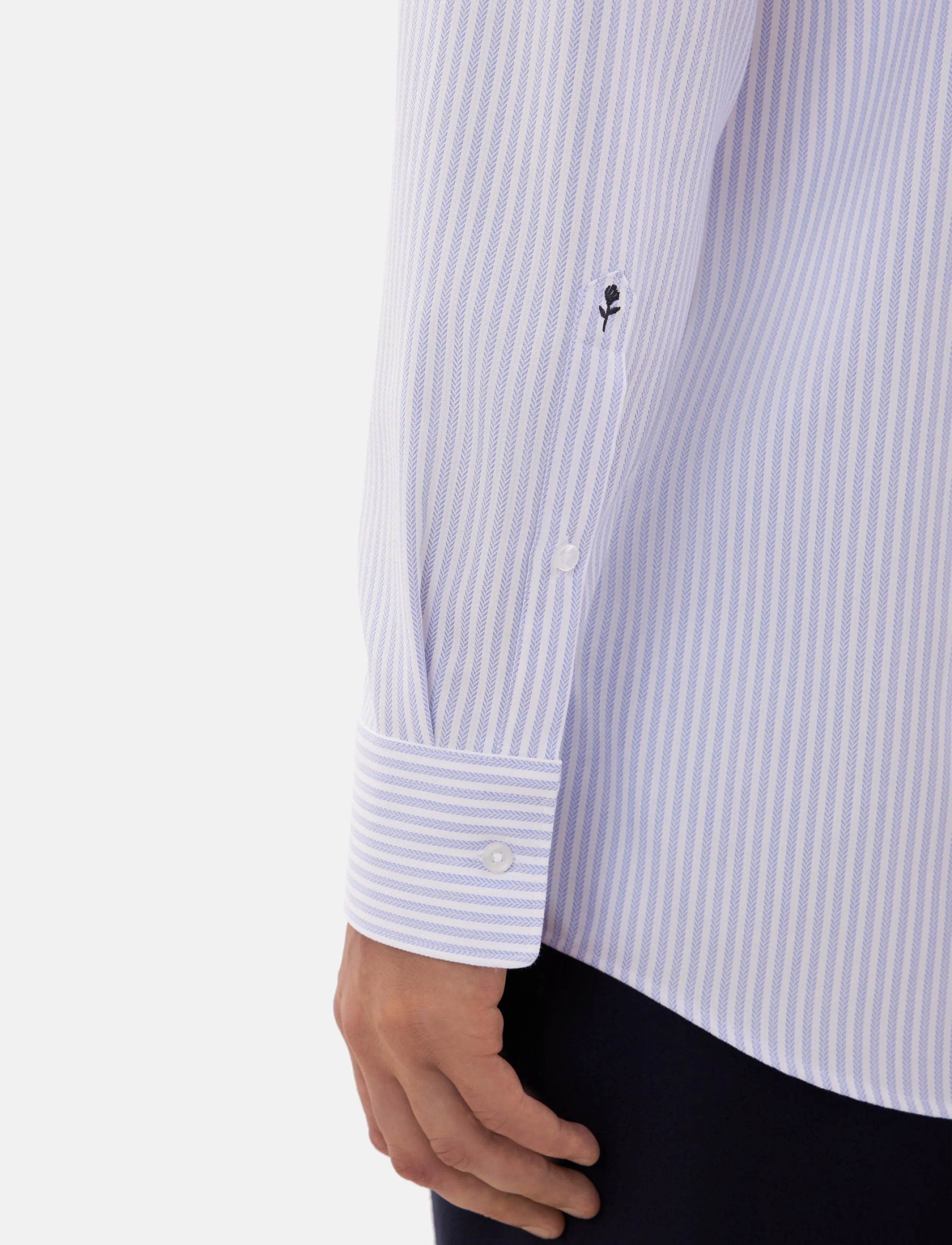 Seidensticker - Business shirt Regular - mid blue - 4