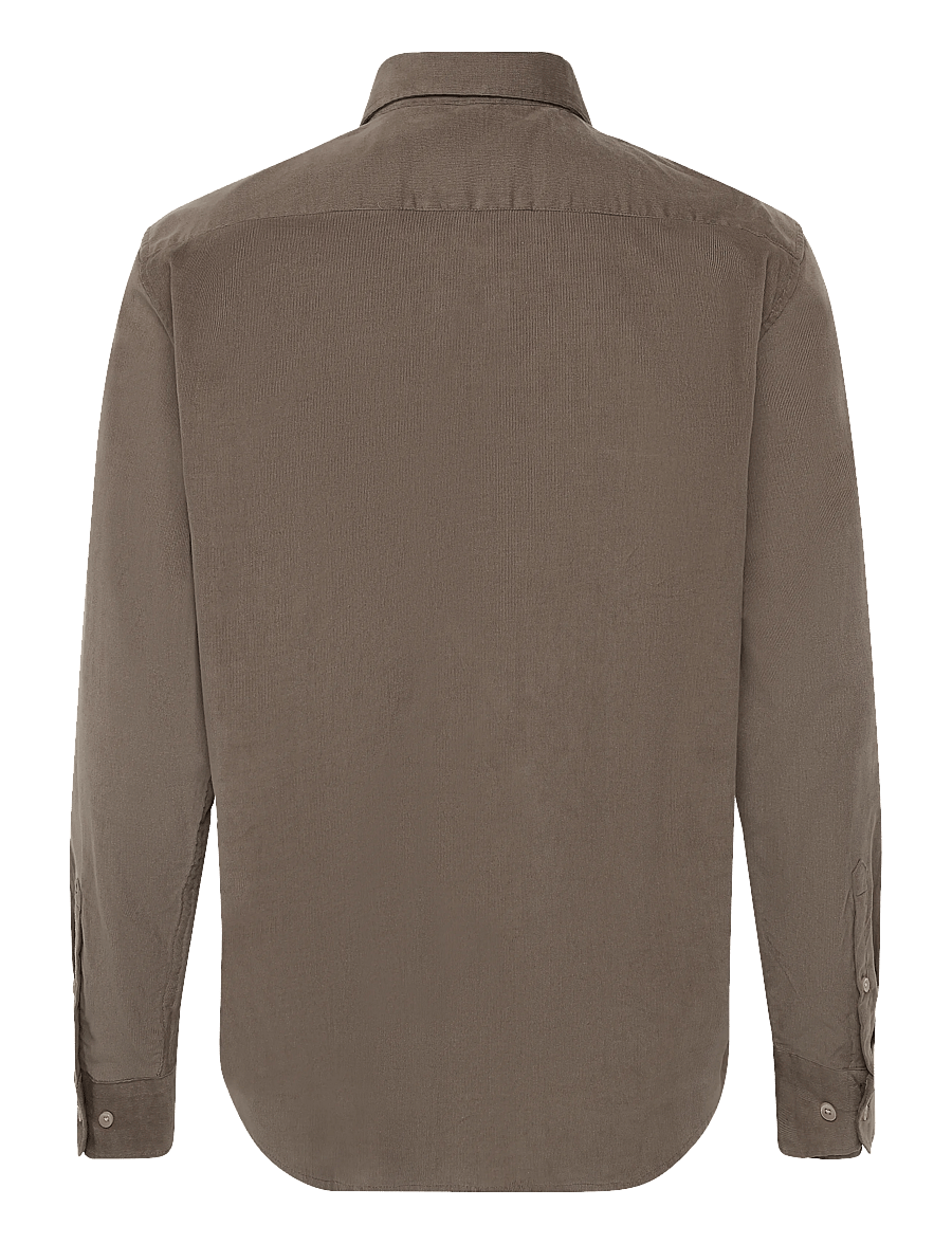 Seidensticker - Casual Shirt Regular - freizeithemden - brown - 1