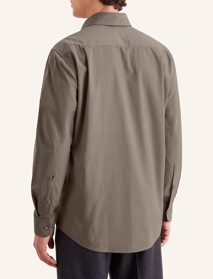 Seidensticker - Casual Shirt Regular - casual skjortor - brown - 1