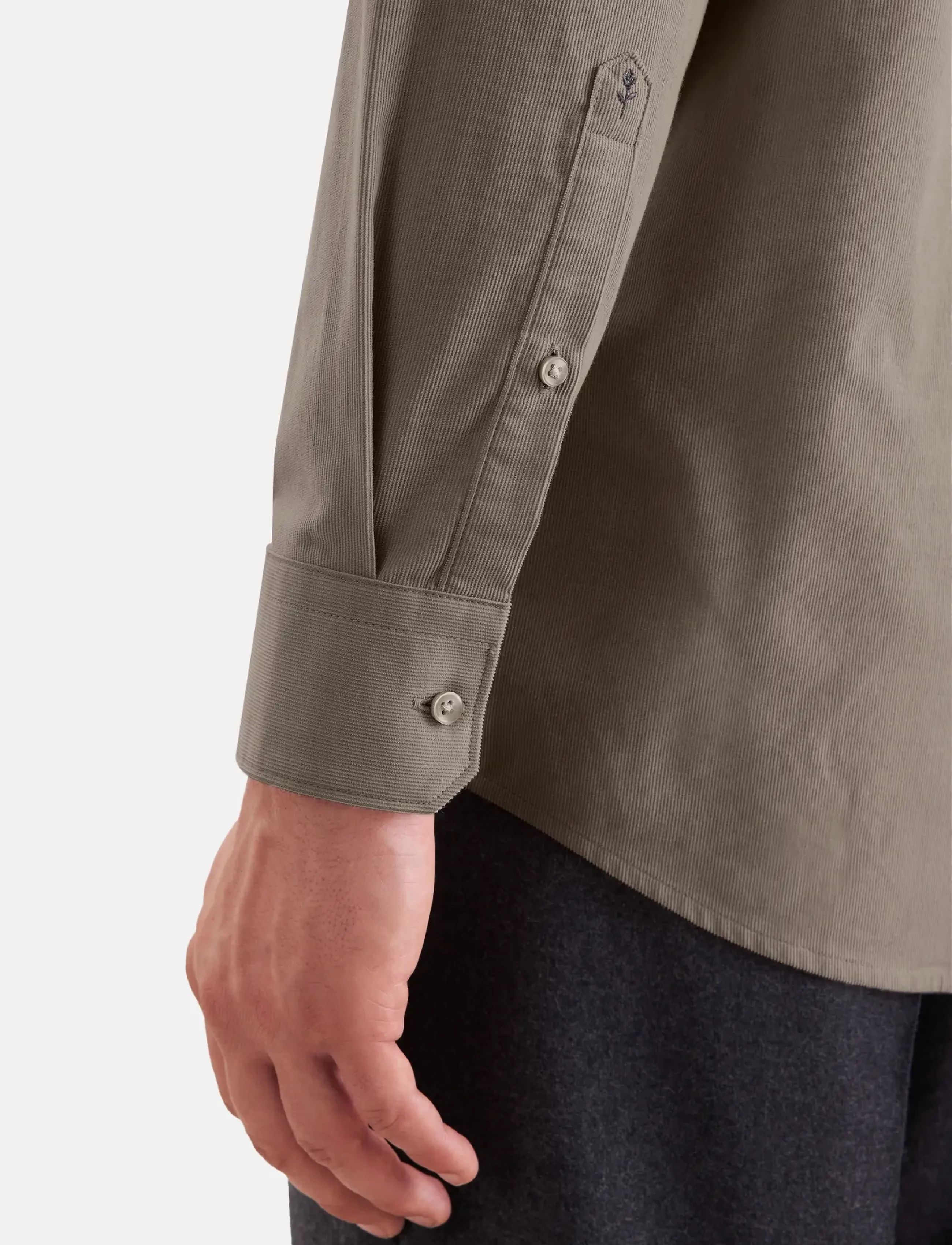 Seidensticker - Casual Shirt Regular - casual skjortor - brown - 2